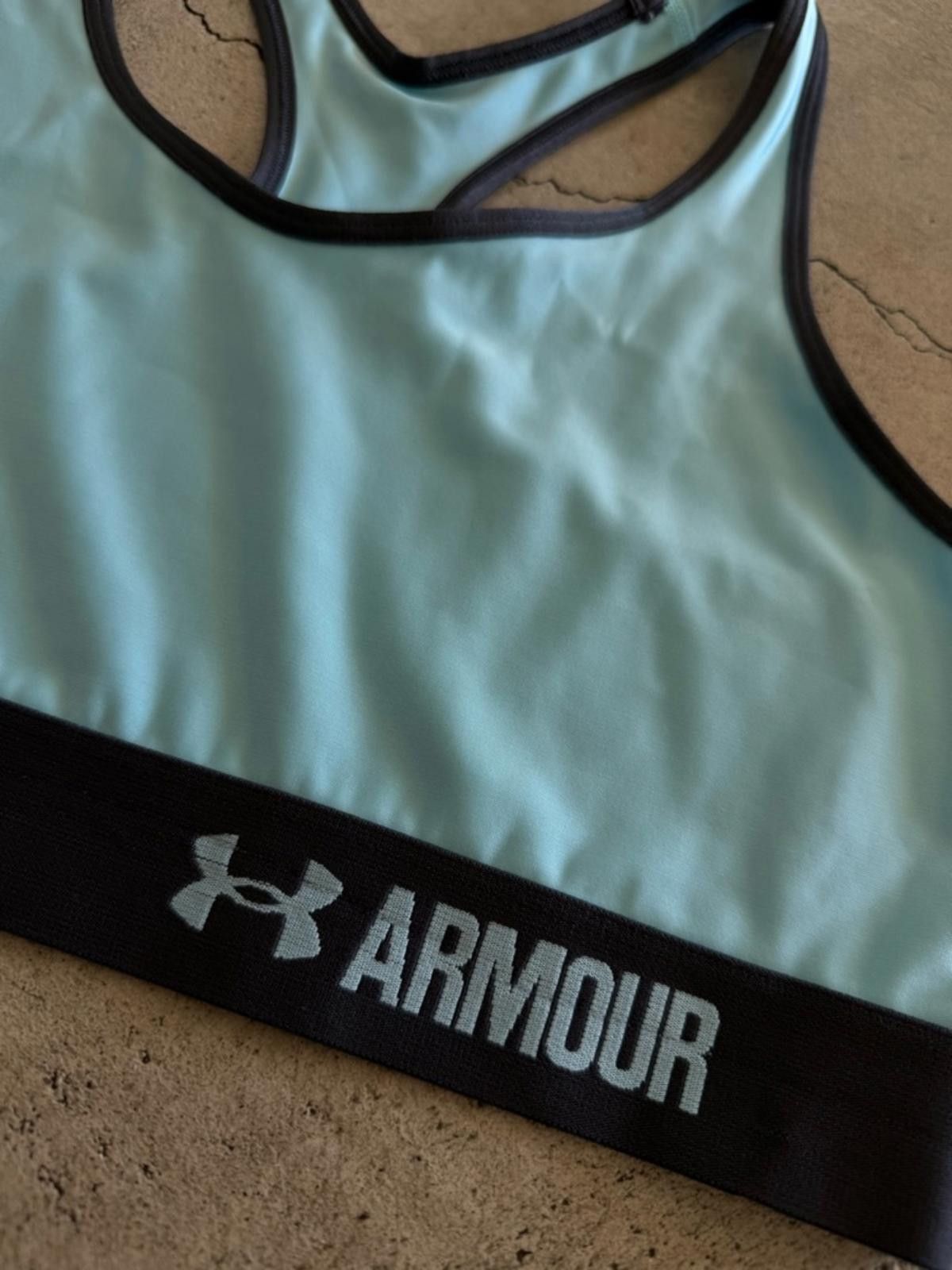 Under Armour Under Armour / Racerback Sports Bra / Blue Size ONE SIZE - 3 Thumbnail