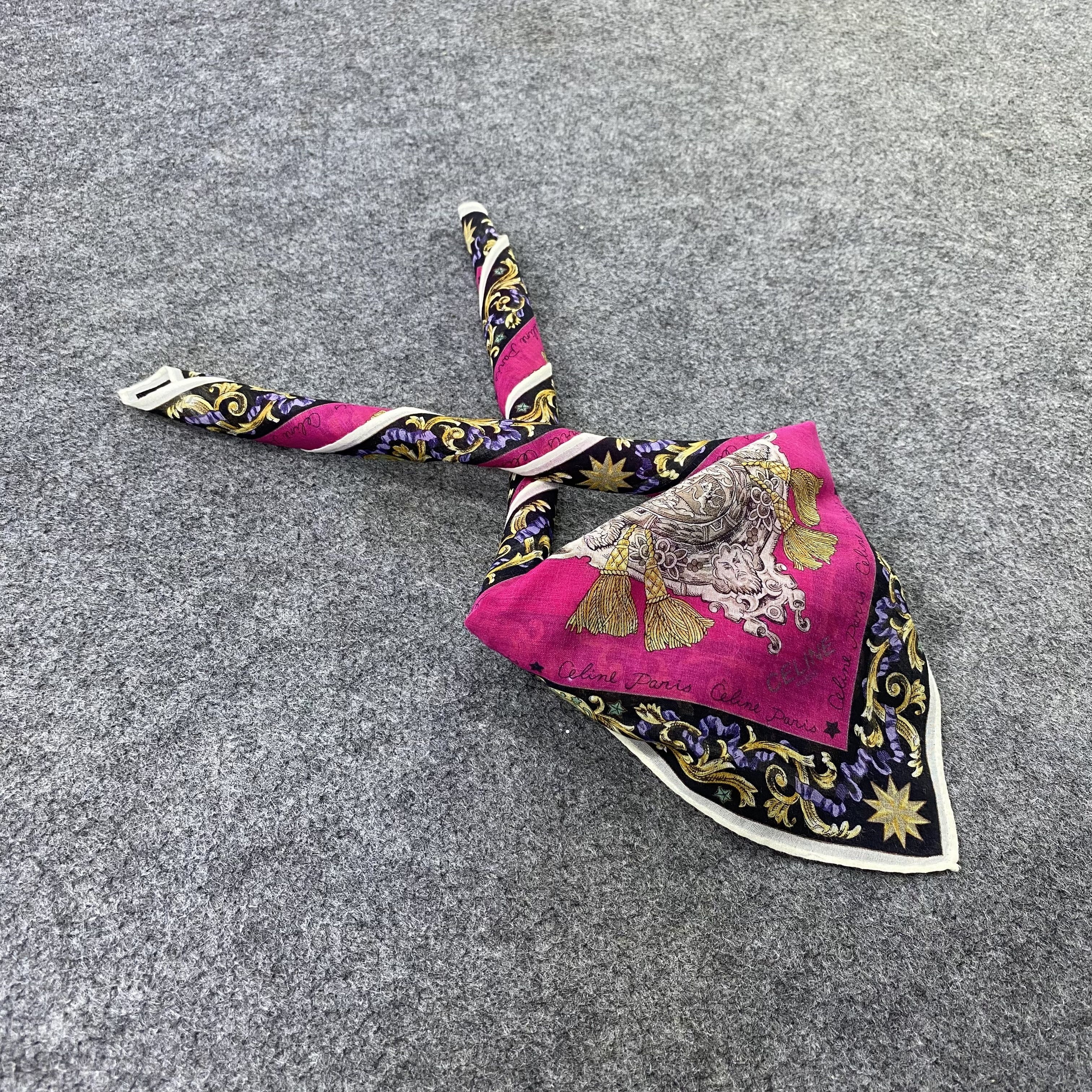 Celine Celine Handkerchief / Bandana / Neckerchief-B2095 Size ONE SIZE - 1 Thumbnail