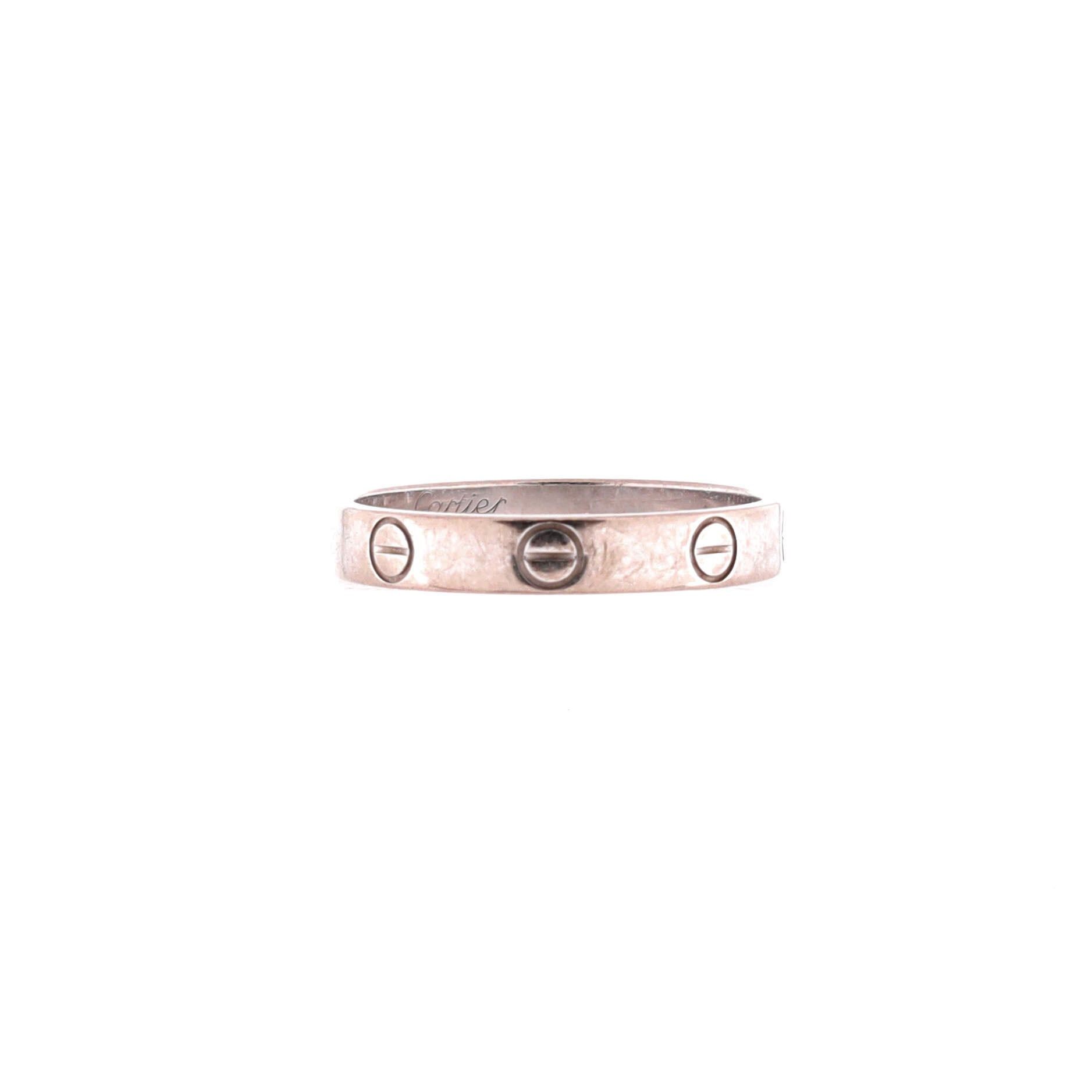 Cartier Love Wedding Band Ring Size ONE SIZE - 1 Thumbnail