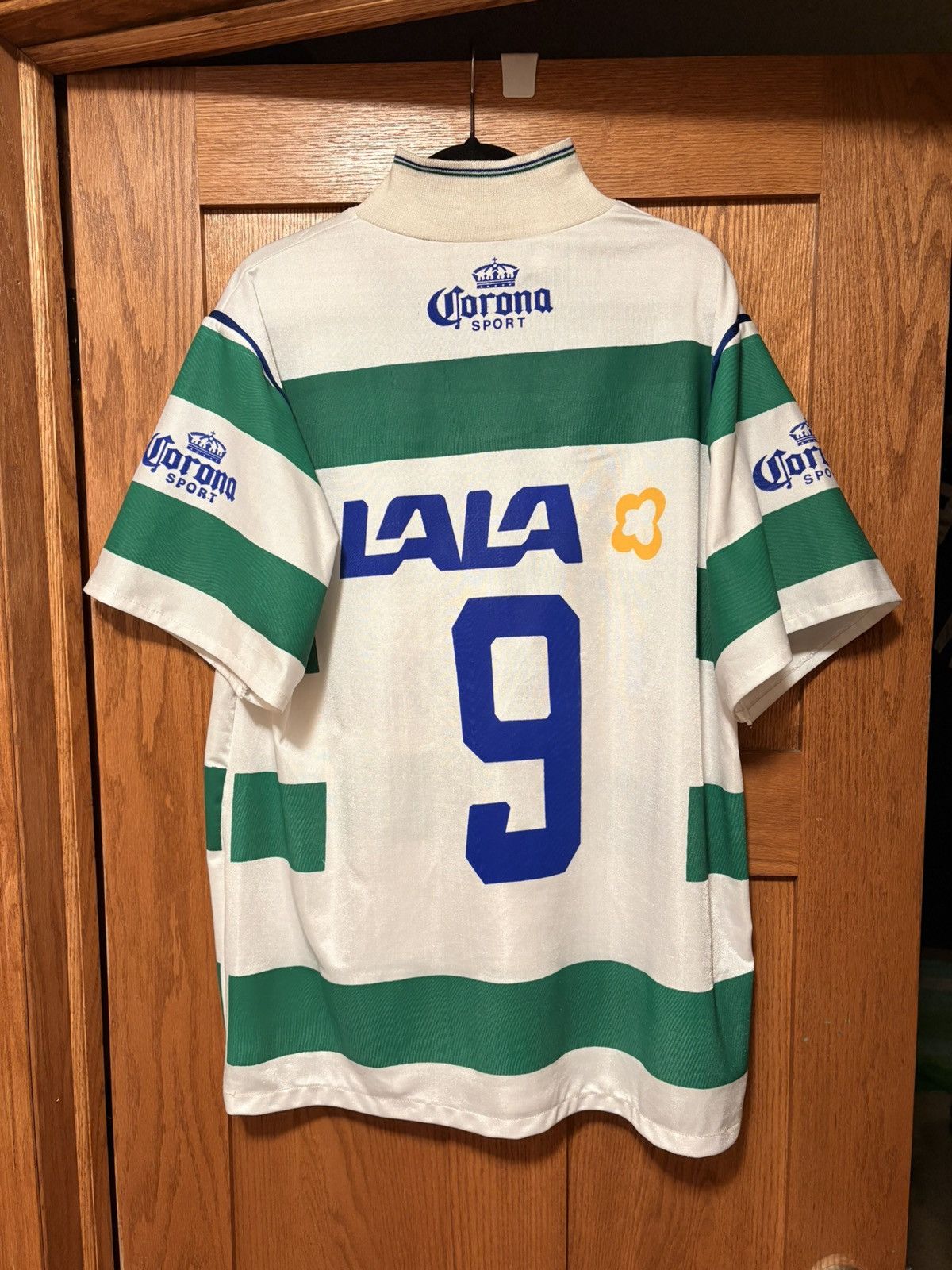 Other VINTAGE SANTOS LAGUNA 1995-1996 ORIGINAL JERSEY Size US XL / EU 56 / 4 - 6 Thumbnail