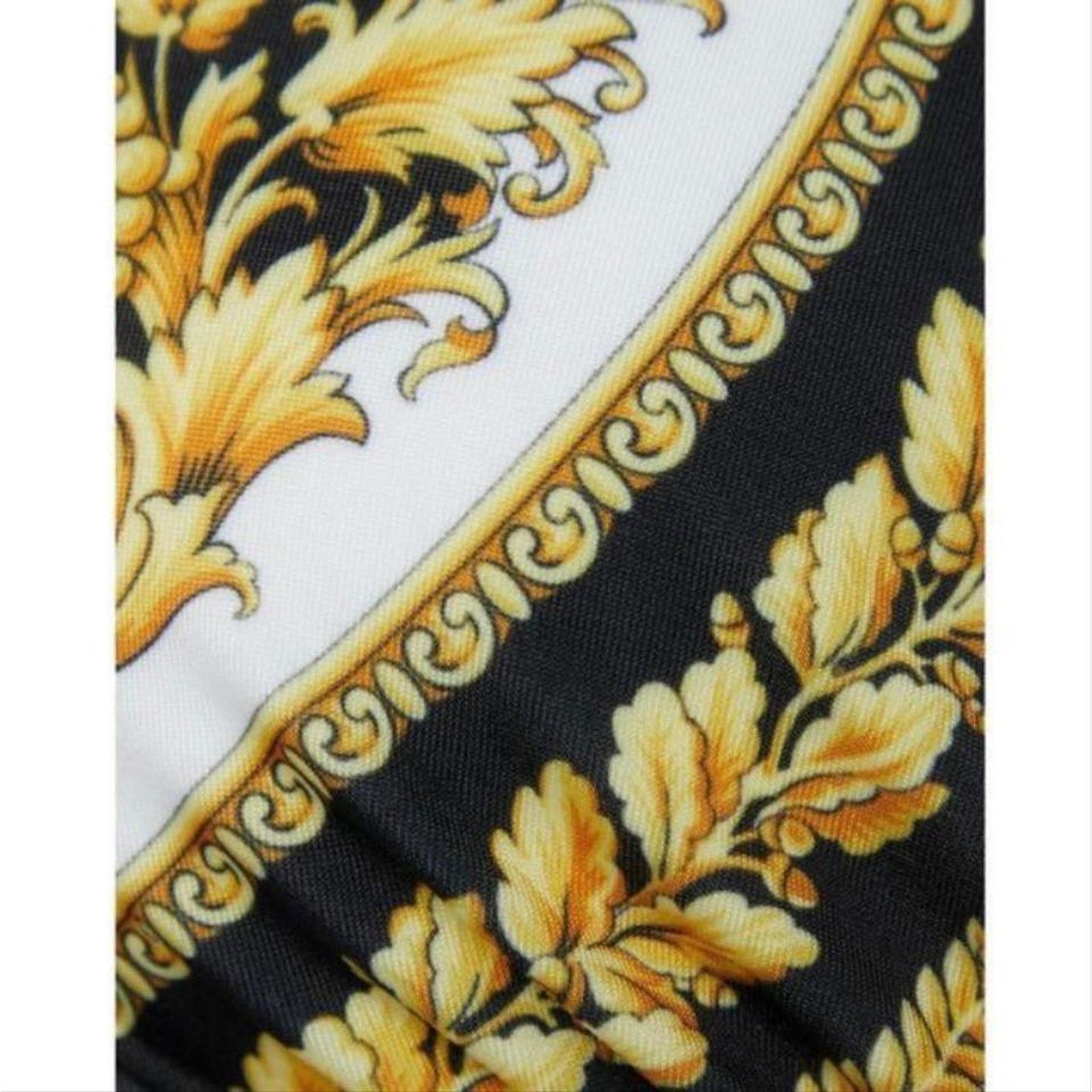 Versace VERSACE Barocco logo printed bikini set Size L / US 10 / IT 46 - 6 Thumbnail