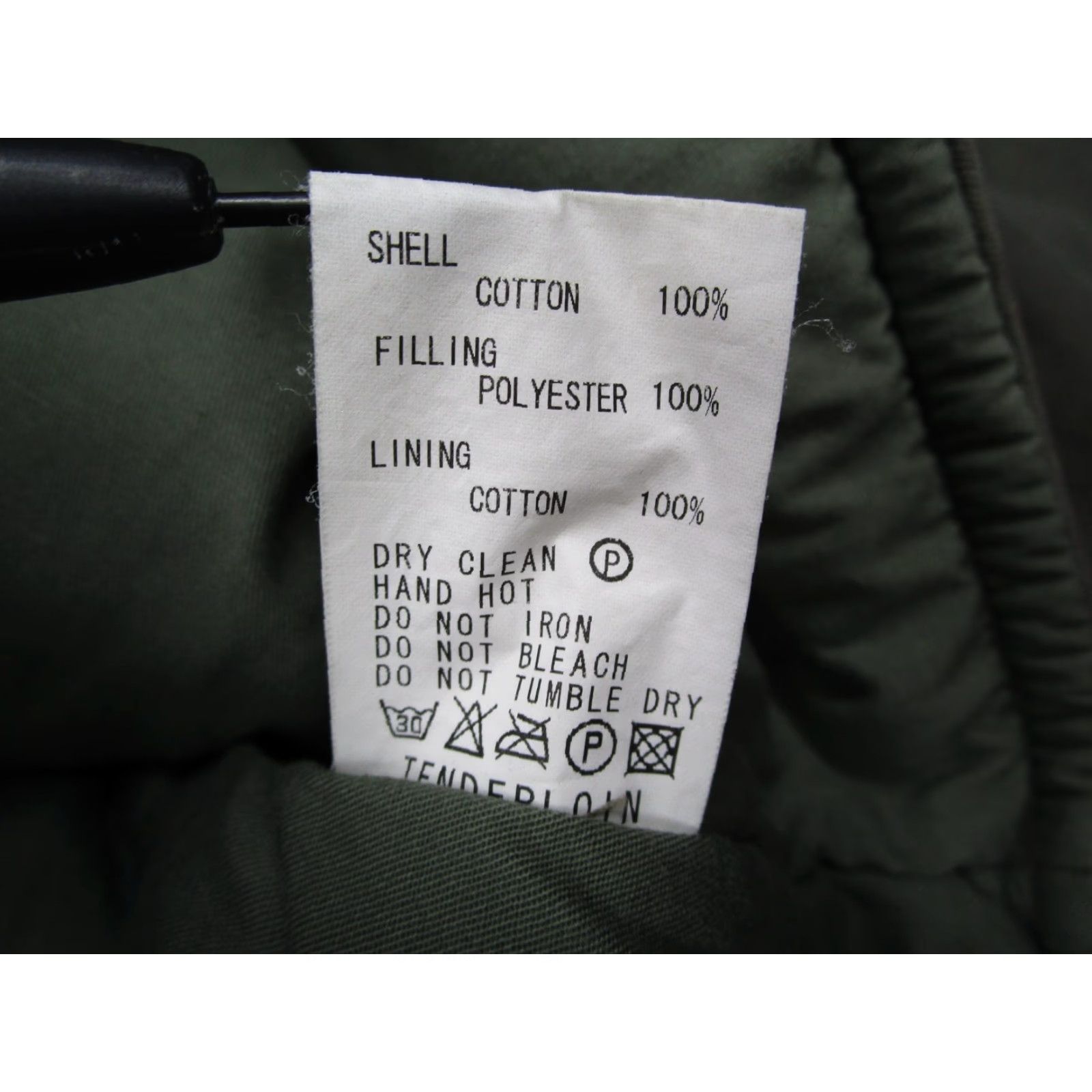 Tenderloin VINTAGE TENDERLOIN Military Jacket Men Medium Green Cotton Canvas Full Zip Insulated Casual Outerwear Made in Japan Size US M / EU 48-50 / 2 - 4 Thumbnail