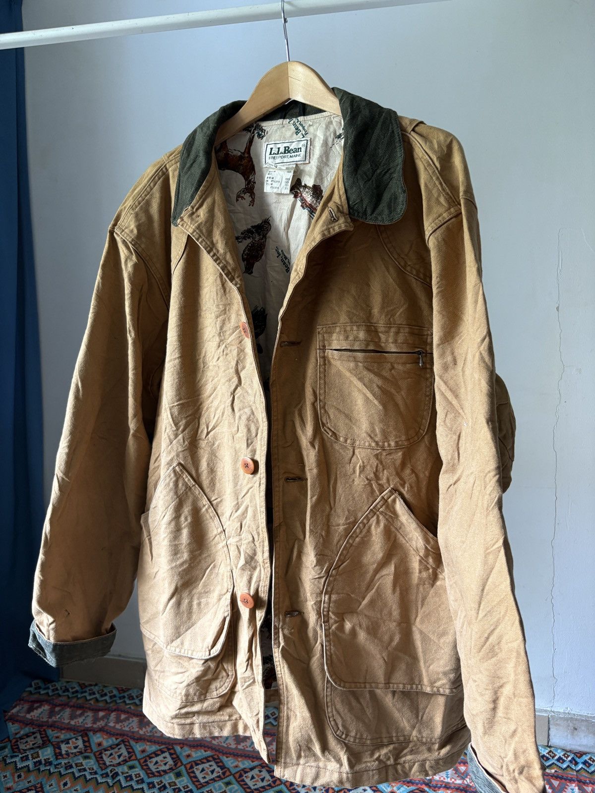 L.L. Bean Vintage LL Bean Hunting Jacket Duck Canvas Size US L / EU 52-54 / 3 - 9 Thumbnail