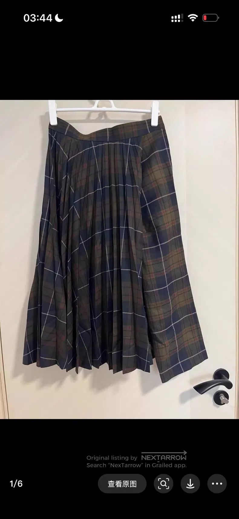 Comme des Garcons Comme des Garcons size S Plaid culottes Size 25" / US 0 / IT 36 - 1 Thumbnail
