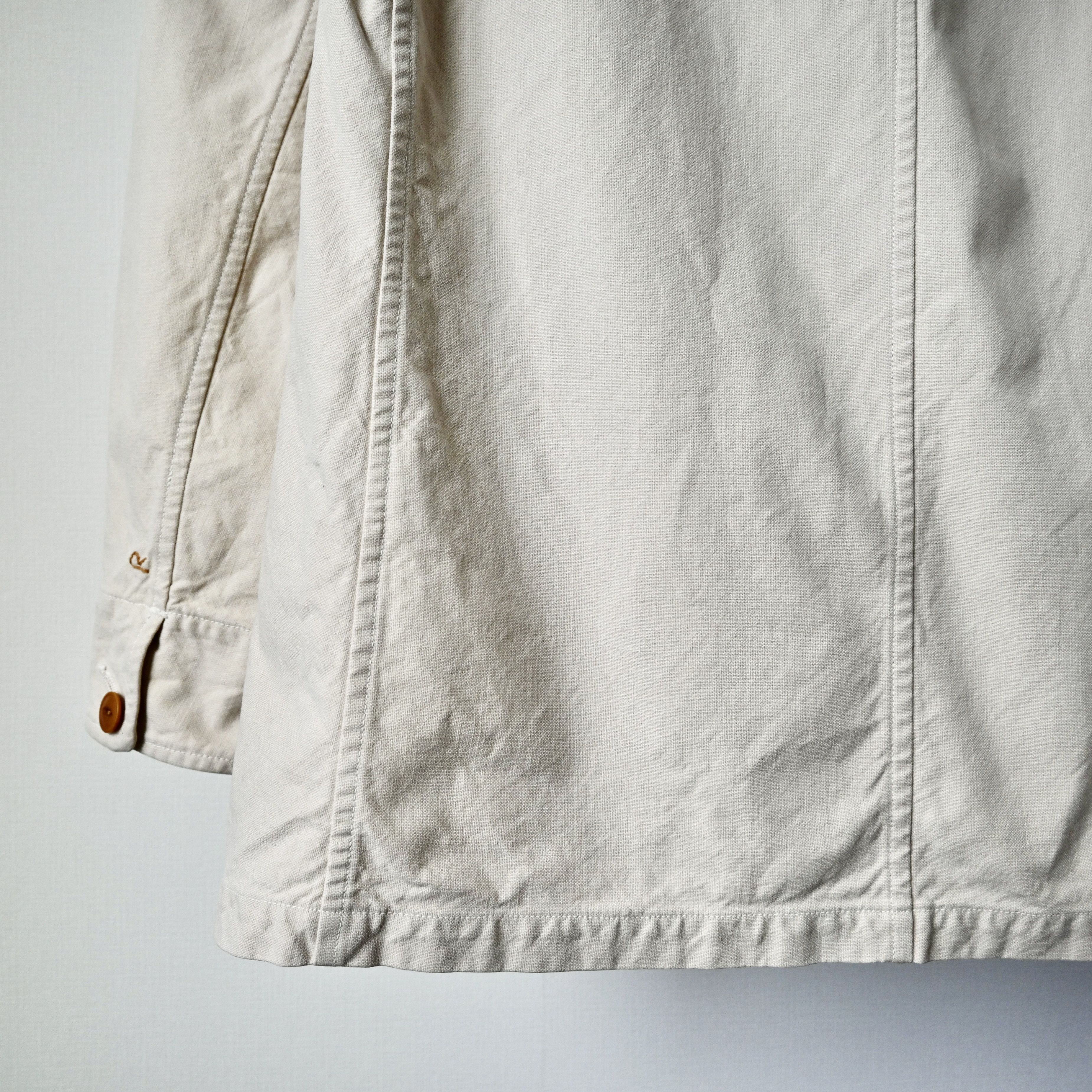 45rpm 45rpm light canvas field coat, cream, made in Japan Size US M / EU 48-50 / 2 - 4 Thumbnail