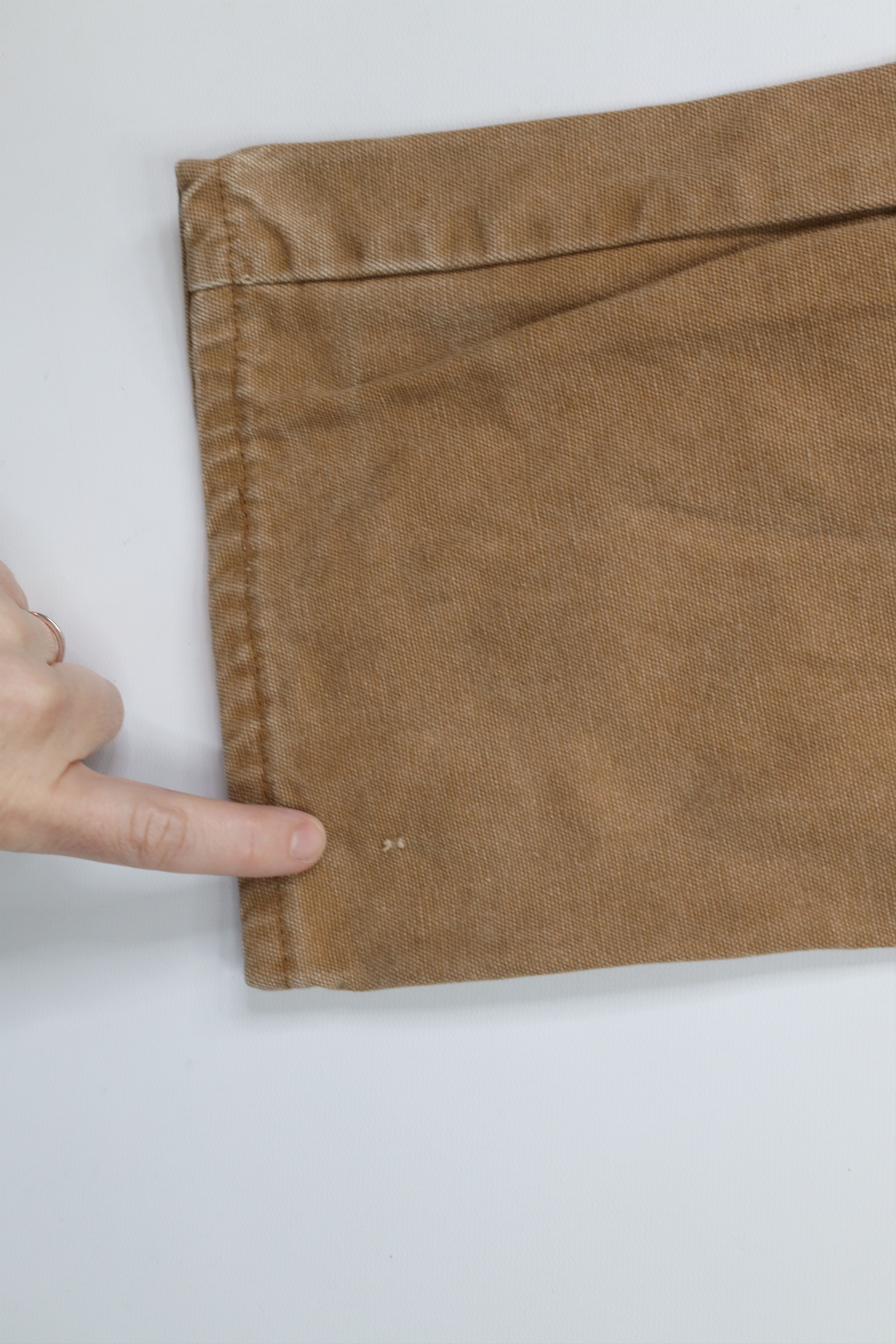 Dickies × Vintage Vintage Y2K Dickies Relaxed Canvas Wide Leg Dungaree Pants Size US 34 / EU 50 - 5 Thumbnail