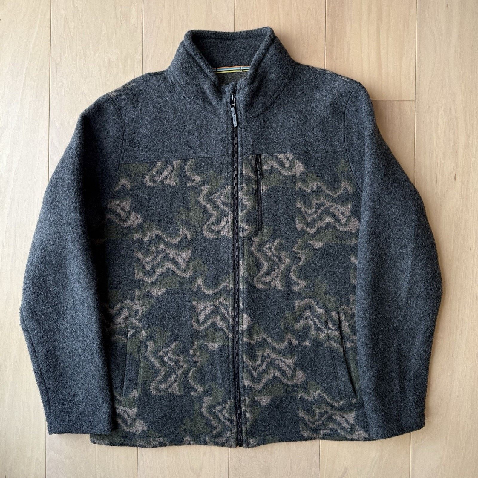 Smartwool Smartwool Hudson Trail Fleece Jacket XL Multicolor Full Zip Size US XL / EU 56 / 4 - 2 Thumbnail