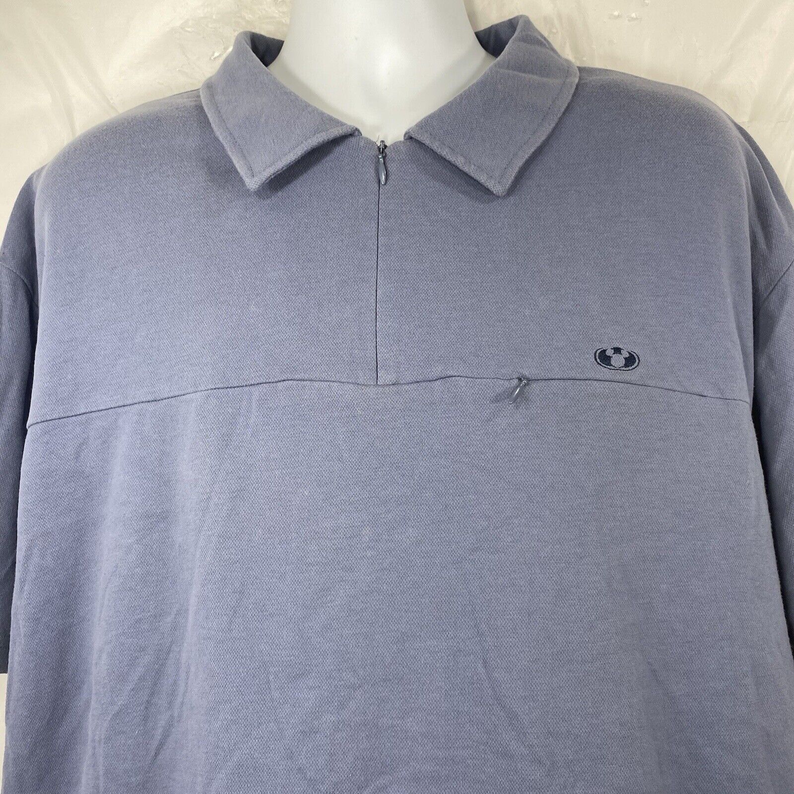 Disney Vintage Walt Disney World 1/4 Zip Polo Shirt Mickey Mouse Size US XL / EU 56 / 4 - 4 Thumbnail