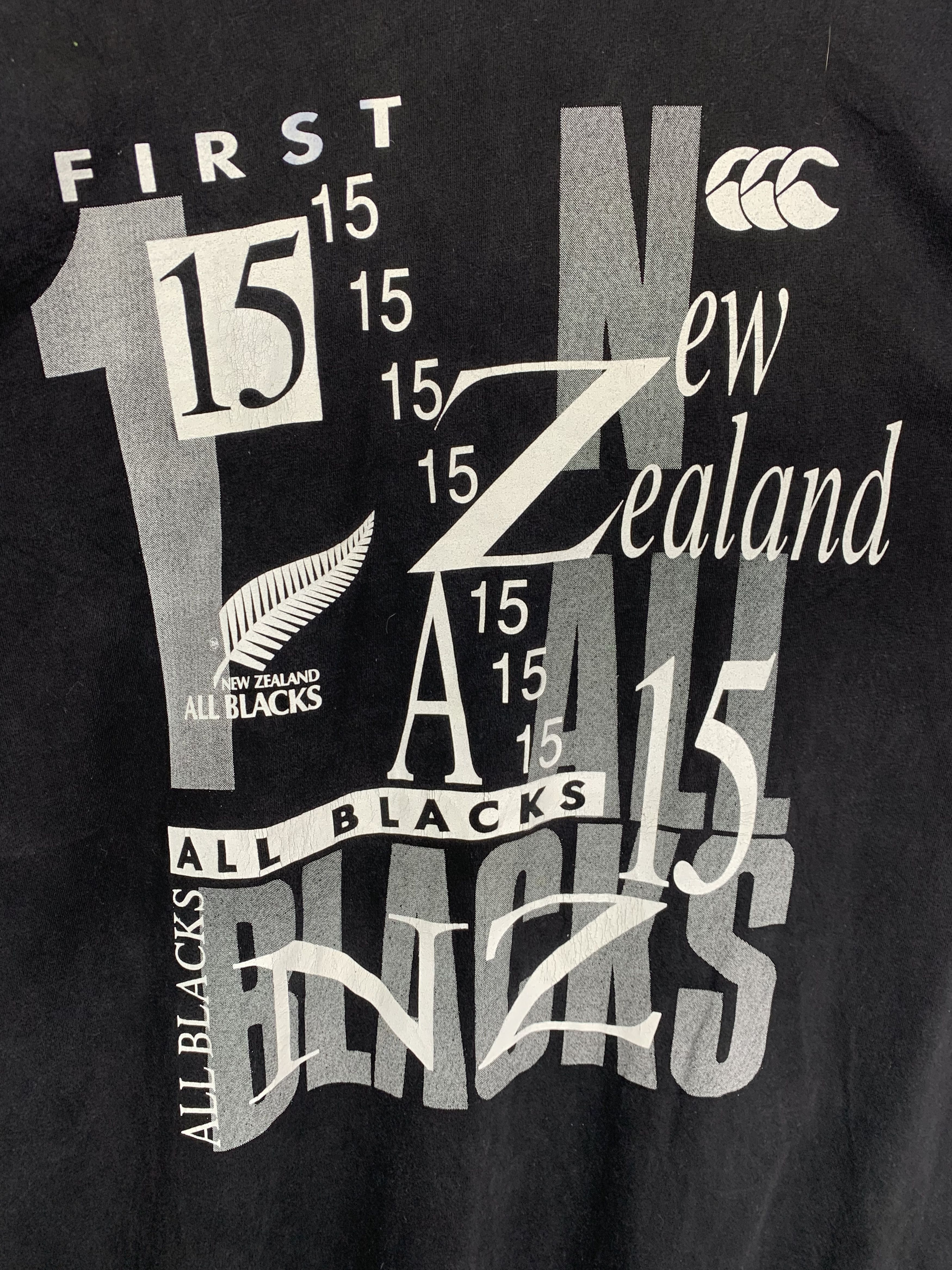 Canterbury of New Zealand Vintage Canterbury New Zealand All Black T Shirt TA0298 Size US XL / EU 56 / 4 - 6 Thumbnail