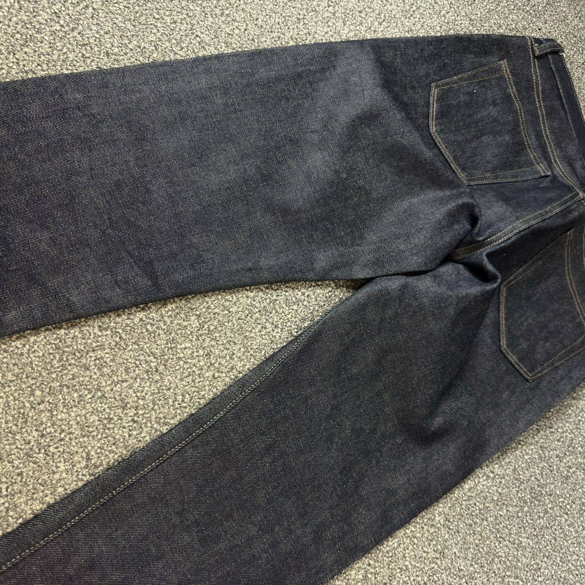 Undercover × Uniqlo 🔥🇯🇵 Japanese Raw Denim Uniqlo Indigo Selvedge Archive Jeans Size US 31 - 9 Thumbnail