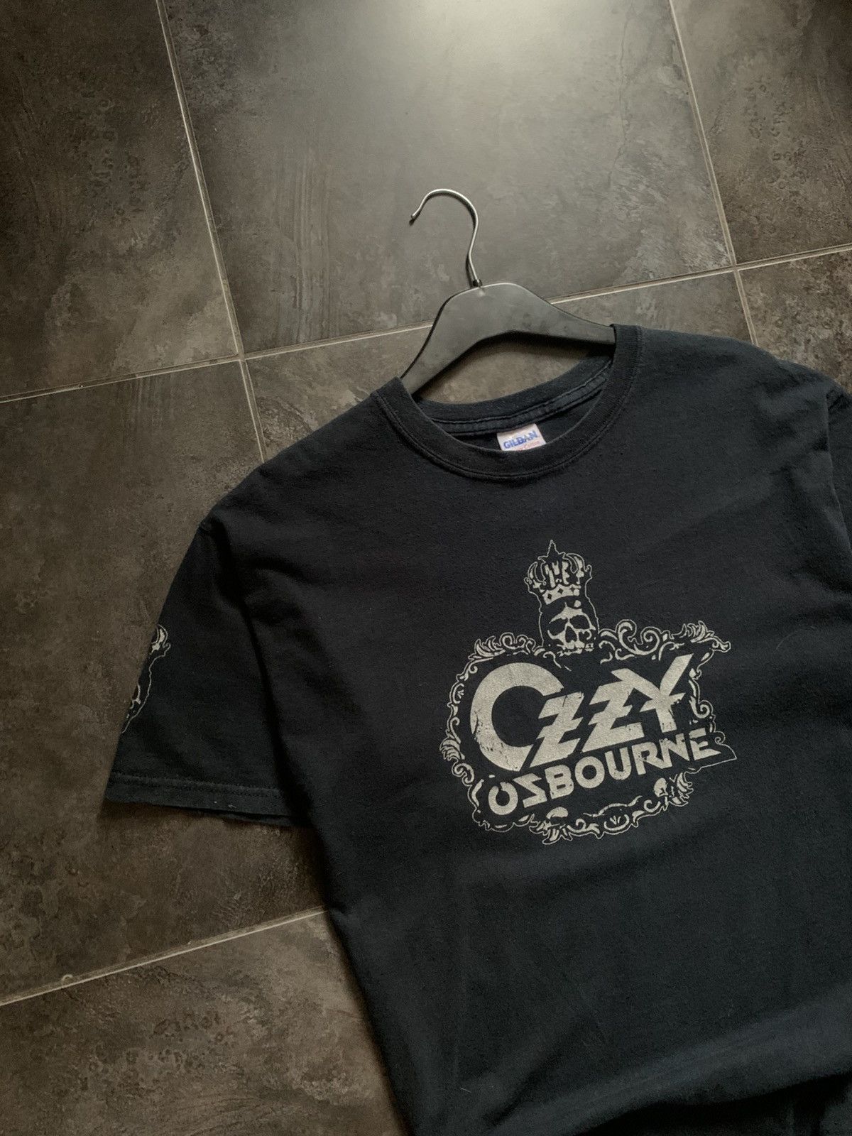 Ozzy Osbourne 90s Vintage Ozzy Ozbourn t shirt Size US L / EU 52-54 / 3 - 4 Thumbnail