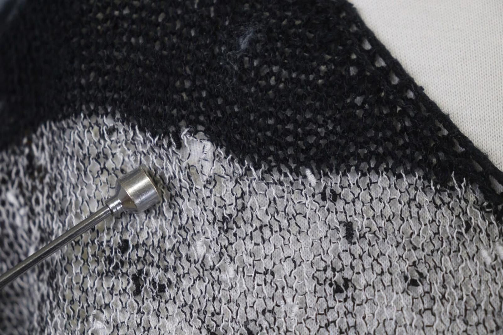 Polo Ralph Lauren Ralph Lauren Gray Black Ribbed Cuff & Hem Sweater Size XS Size XS / US 0-2 / IT 36-38 - 9 Thumbnail