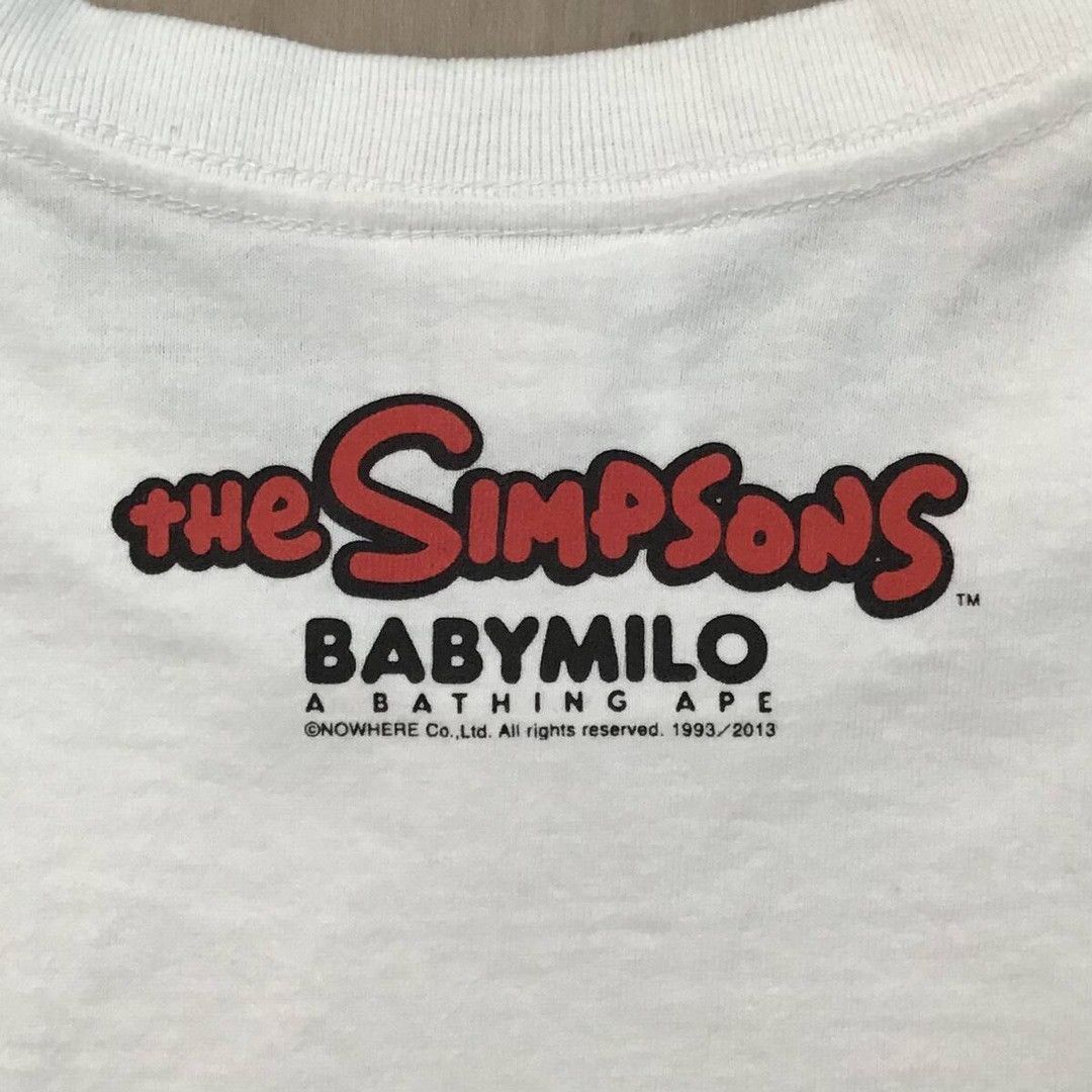 Bape BAPE × THE SIMPSONS Milo T-shirt a bathing ape Size US S / EU 44-46 / 1 - 4 Thumbnail