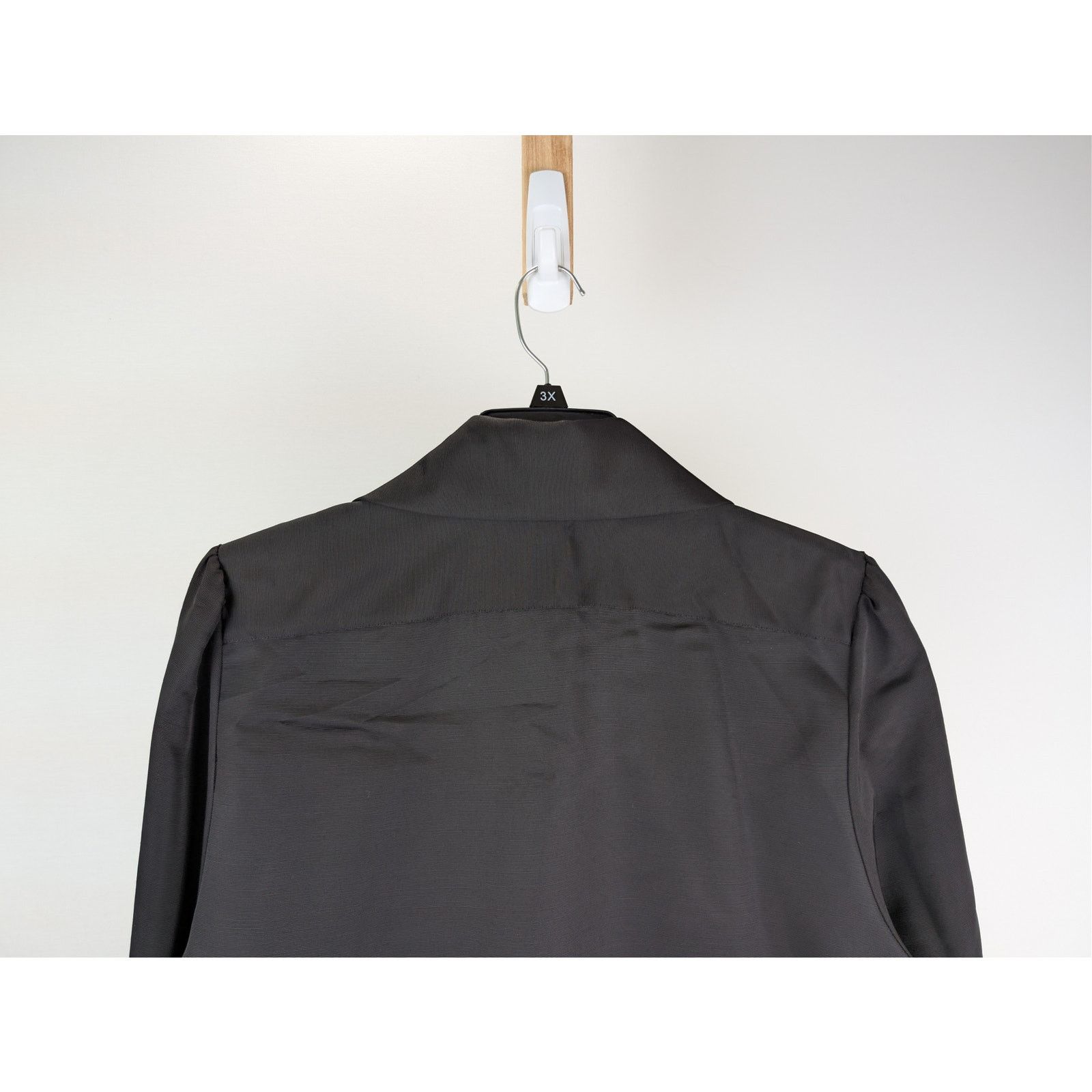 Saint Laurent Paris o1rshd1 Lavallière-Neck blouse Shirt in Black Size US M / EU 48-50 / 2 - 10 Thumbnail
