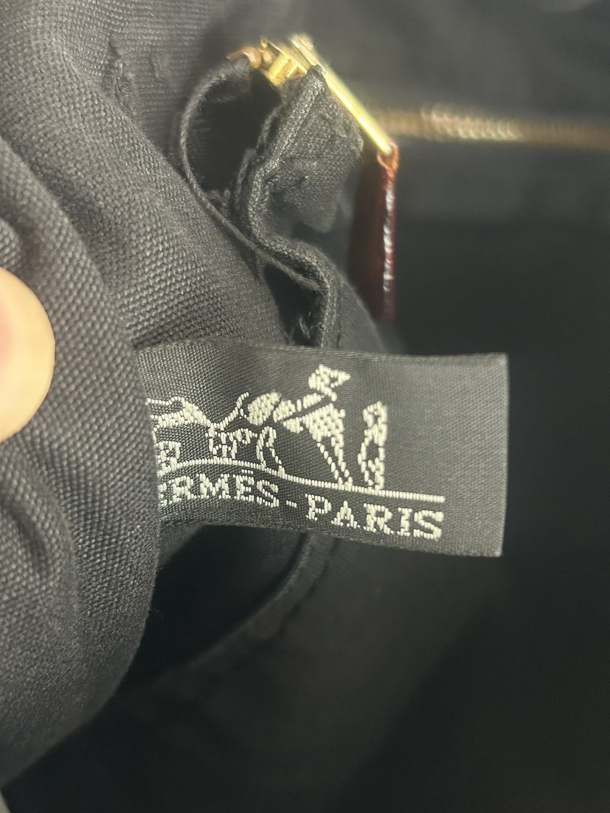 Hermes Hermes Canvas Fourre-Tout Bass MM Messenger Bag Crossbody Size ONE SIZE - 10 Thumbnail