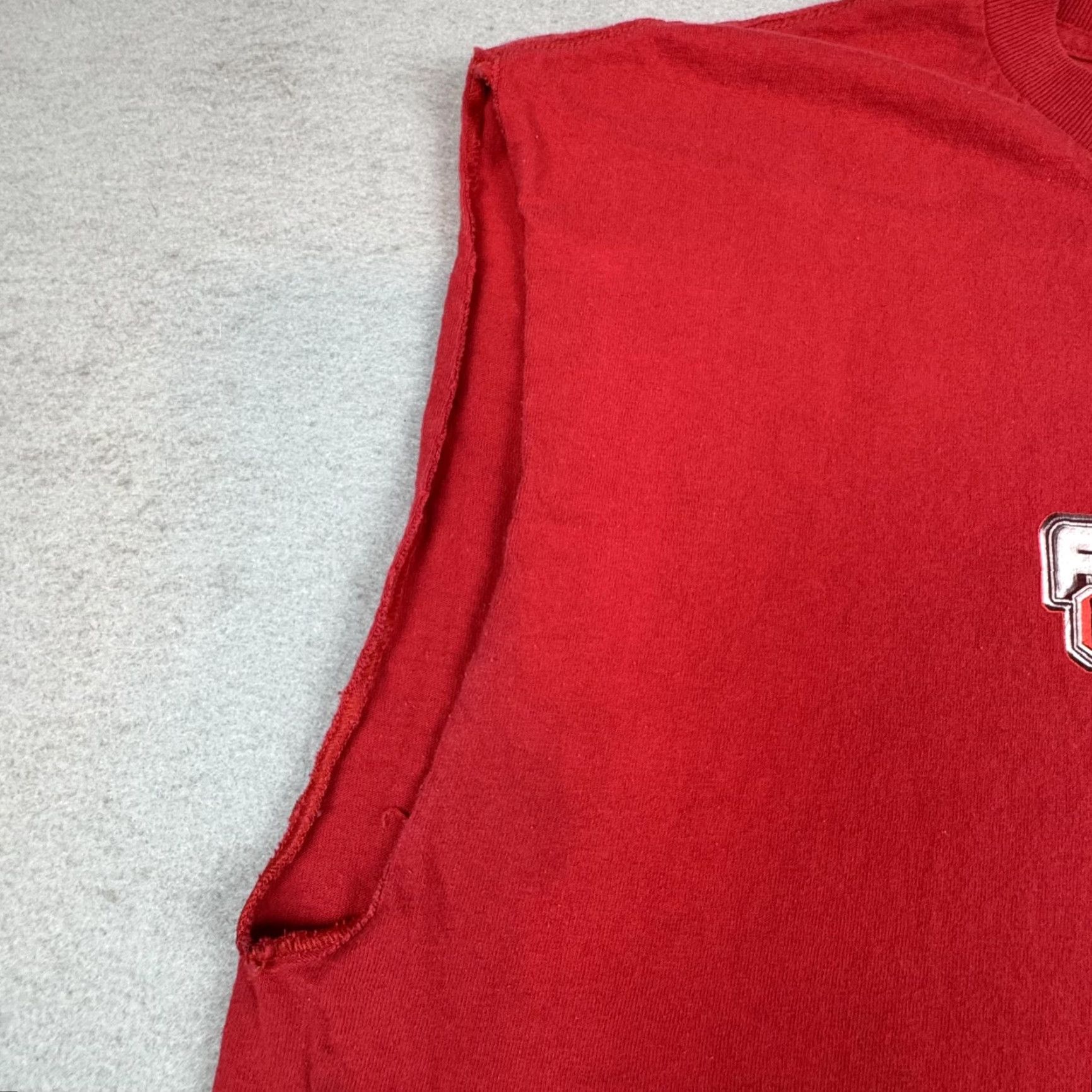 Vintage VINTAGE American Chopper Shirt Mens XL Red Black Widow Muscle Cut Off Tee Sleeveless Size US M / EU 48-50 / 2 - 3 Thumbnail