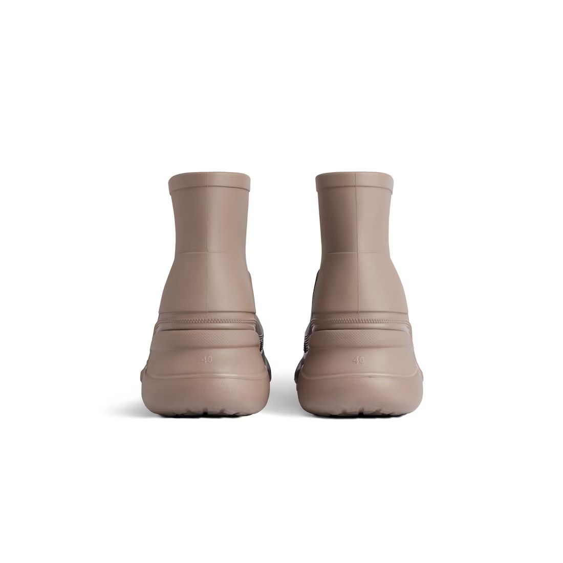 Balenciaga o1in1g0625 Crocs™ Booties in Beige Size US 6 / IT 36 - 3 Thumbnail