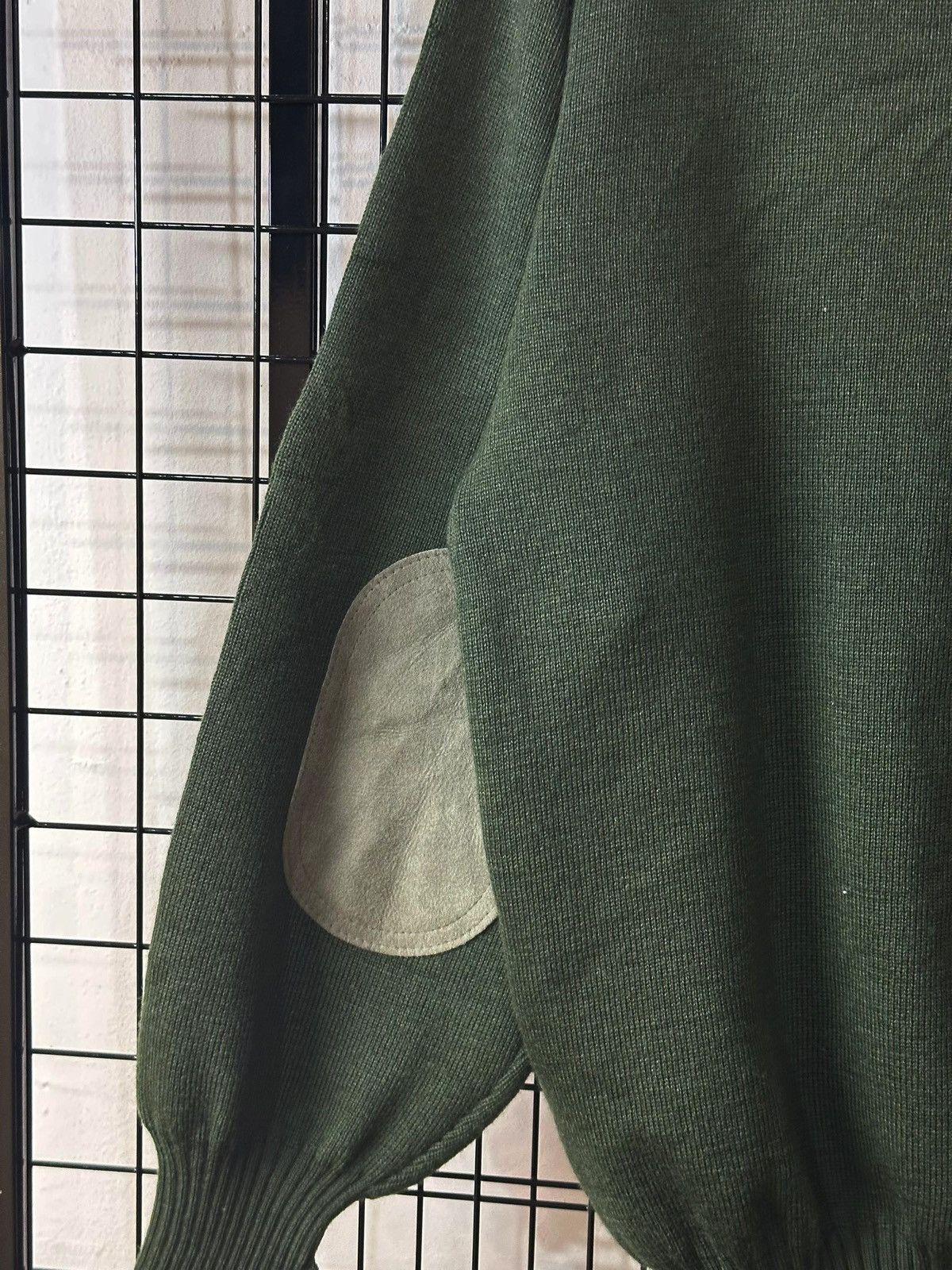 Burberry vintage Burberrys green knit wool sweater . Size US M / EU 48-50 / 2 - 10 Thumbnail