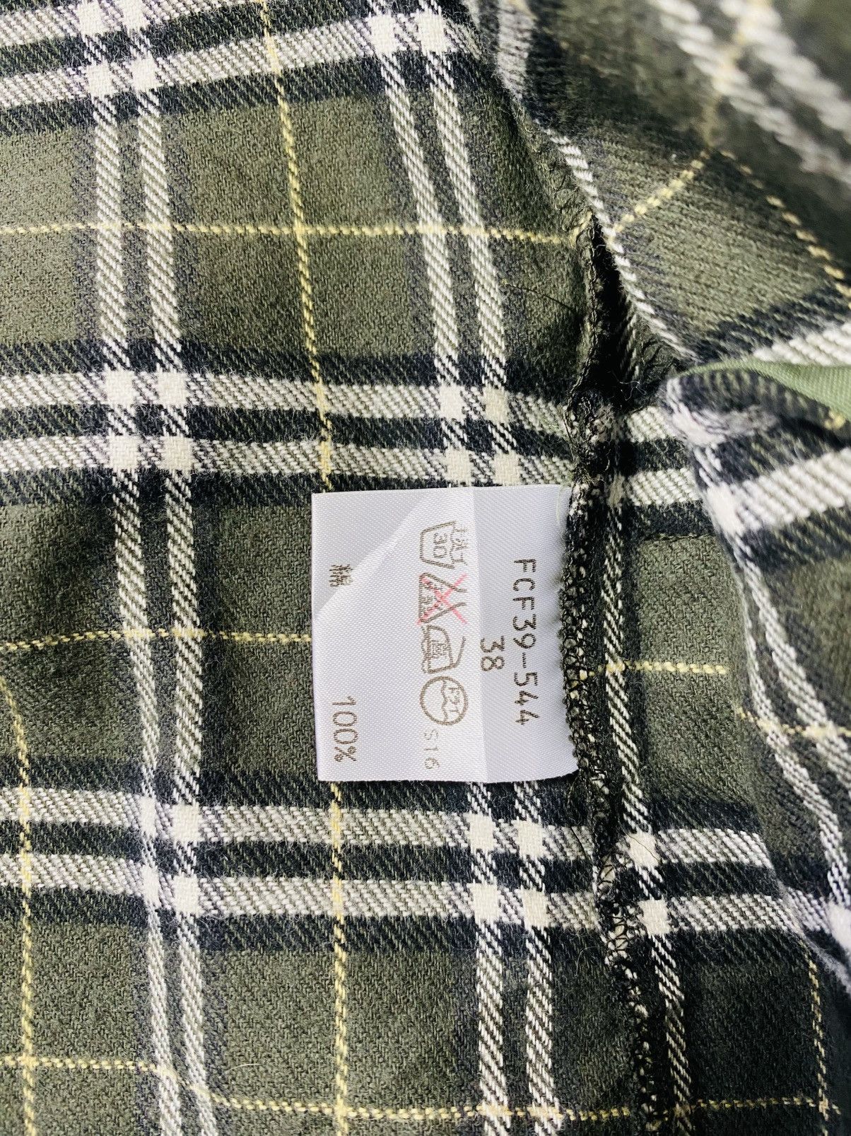 Burberry Vintage 90s Burberry Blue Label Zipper Hoodie Jacket Size M / US 6-8 / IT 42-44 - 13 Thumbnail