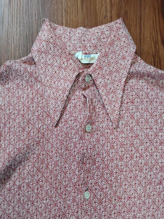 Other Vintage Grodin's California Tiles Dagger Collar Shirt Size US M / EU 48-50 / 2 - 1 Thumbnail
