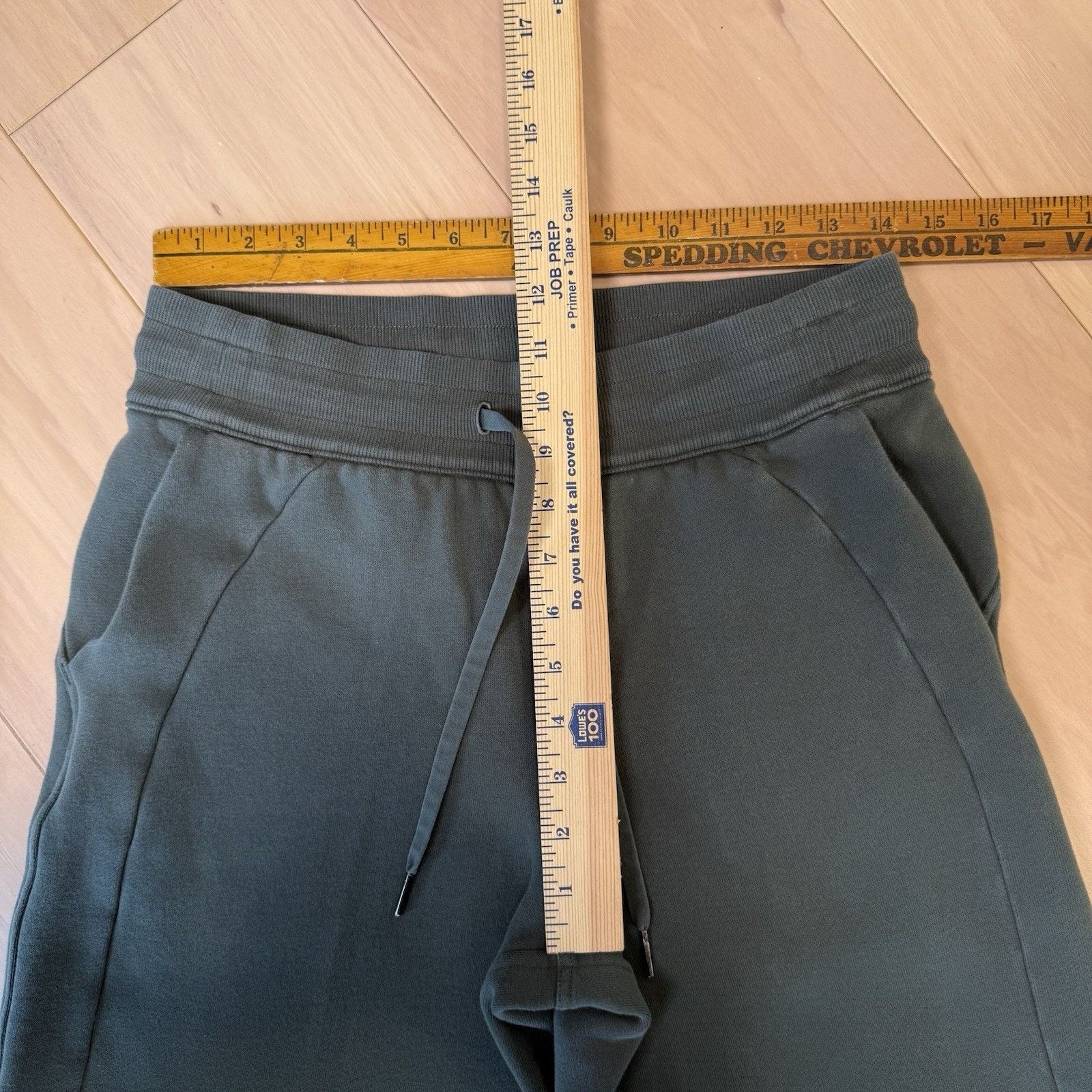 Lululemon Lululemon Scuba Mid Rise Wide Leg Sweatpants Women's 6 Green Size 28" / US 6 / IT 42 - 6 Thumbnail