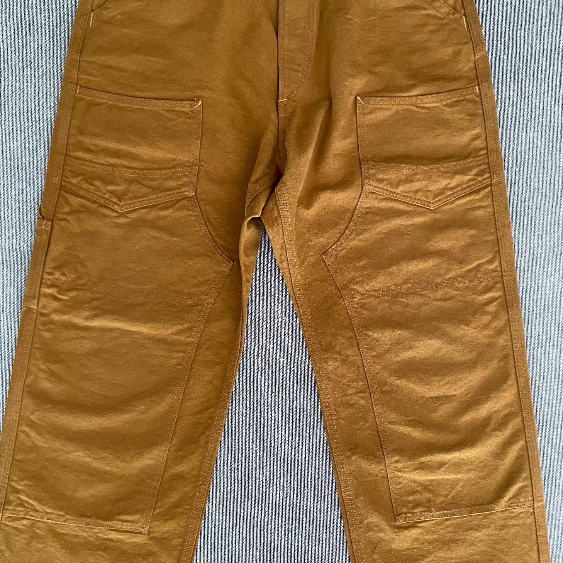 Freewheelers Freewheelers Brown Heavyweight Canvas Work Pants 36 Size US 36 / EU 52 - 4 Thumbnail