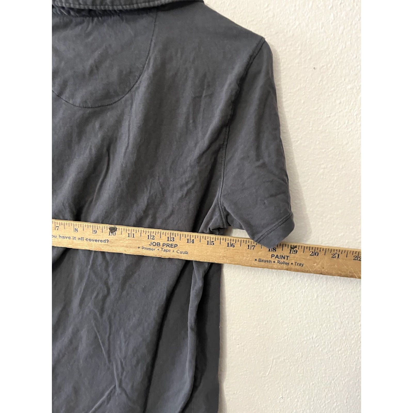 Vintage VINTAGE? Michael Brandon Polo Shirt Mens Small Gray Solid Short Sleeve Adult Small Gray Polo Mens S Size US S / EU 44-46 / 1 - 4 Thumbnail