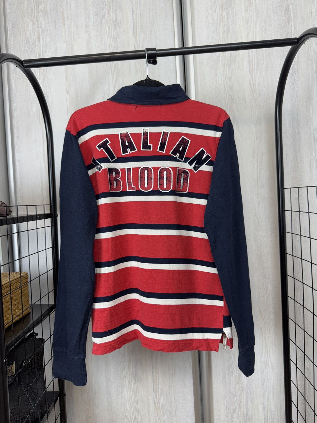 Designer De Puta Madre fuck pedophilia Italian blood rugby polo Size US L / EU 52-54 / 3 - 2 Thumbnail
