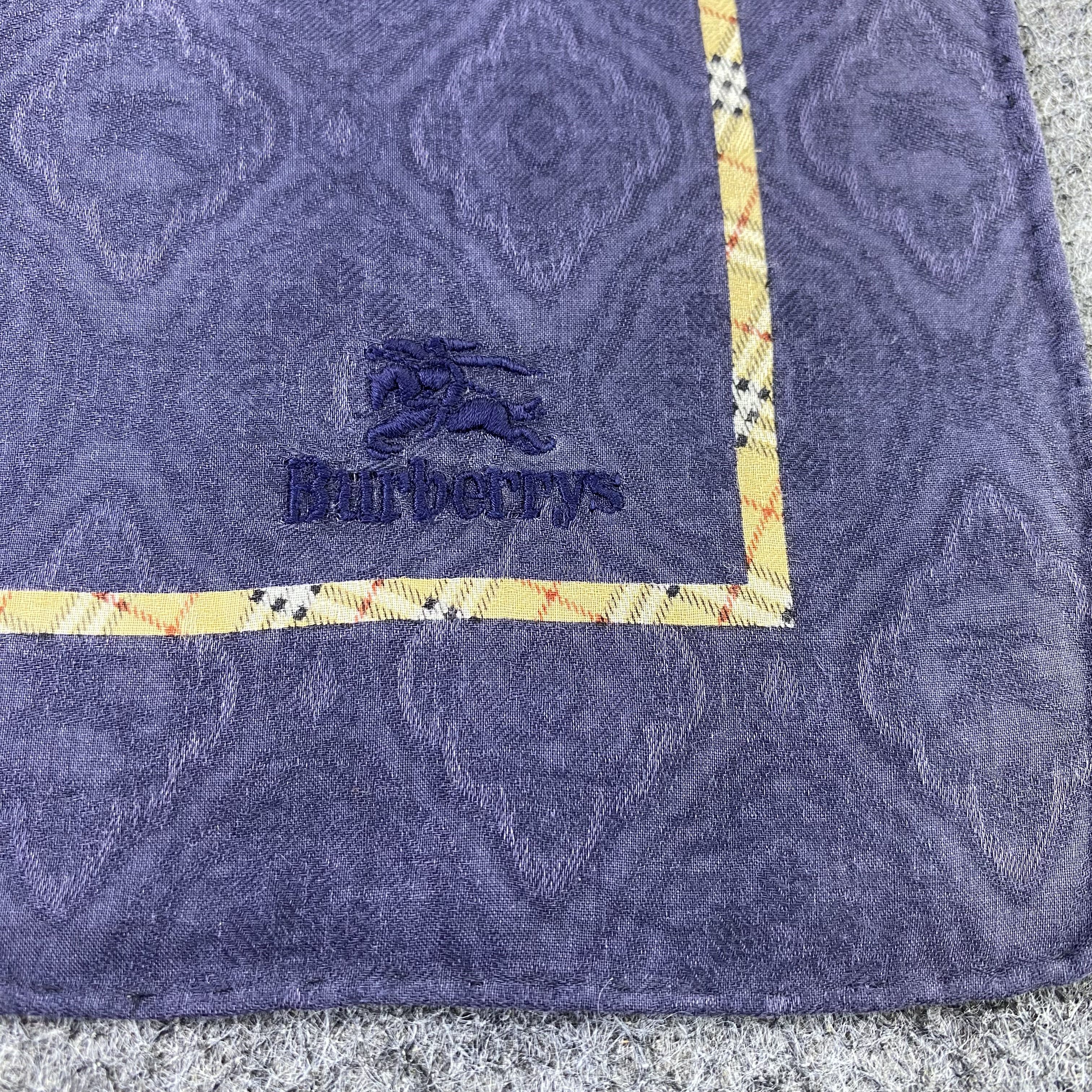 Burberry Burberrys Handkerchief Neckerchief Bandana-B1797 Size ONE SIZE - 7 Thumbnail