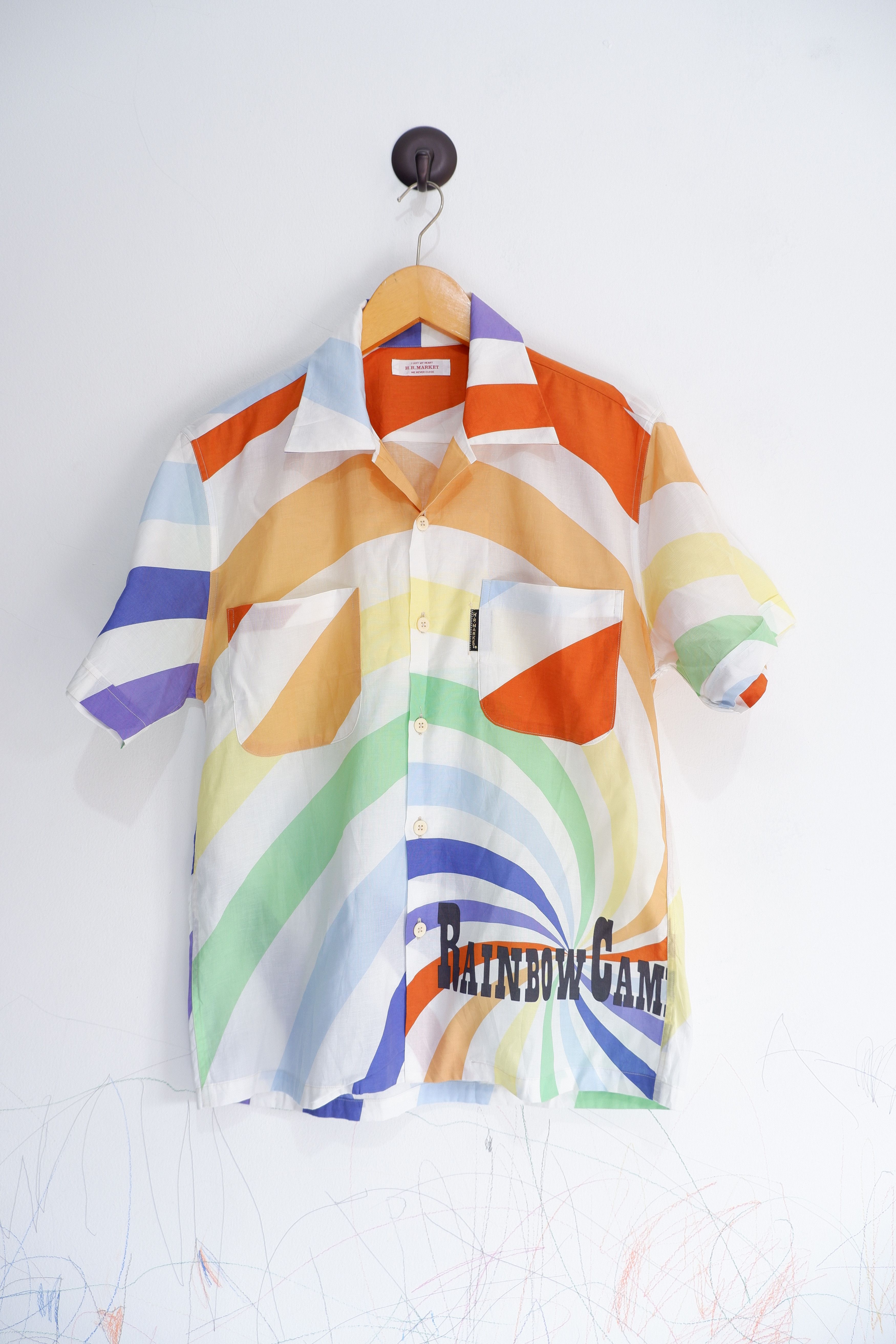 45rpm Vintage H.R Market Printed Shirt Size US M / EU 48-50 / 2 - 1 Thumbnail