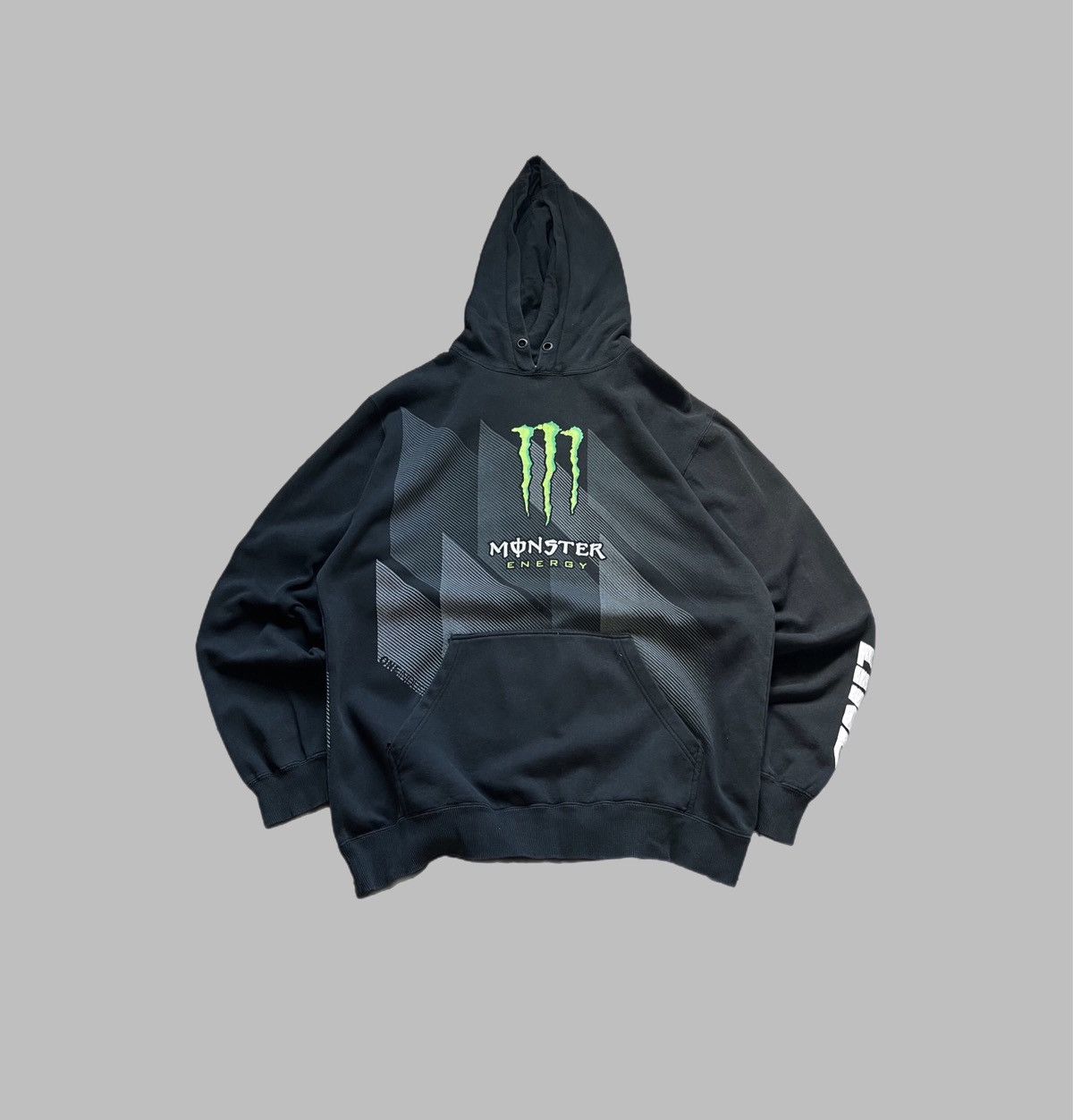 Y2k Affliction Fox Racing Monster Hype Energy Hoodie