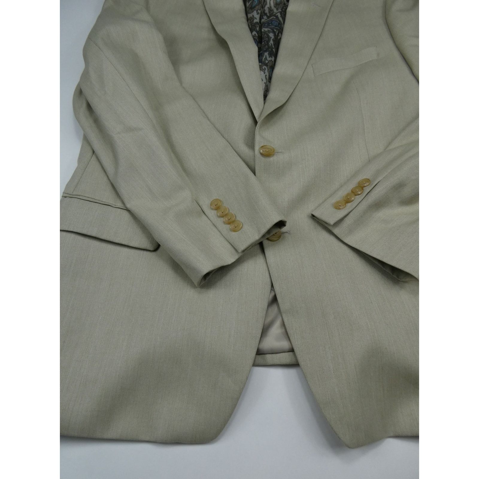 Lauren Ralph Lauren Lauren Ralph Lauren blazer sport coat, 46R, light tan Size 46R - 4 Thumbnail