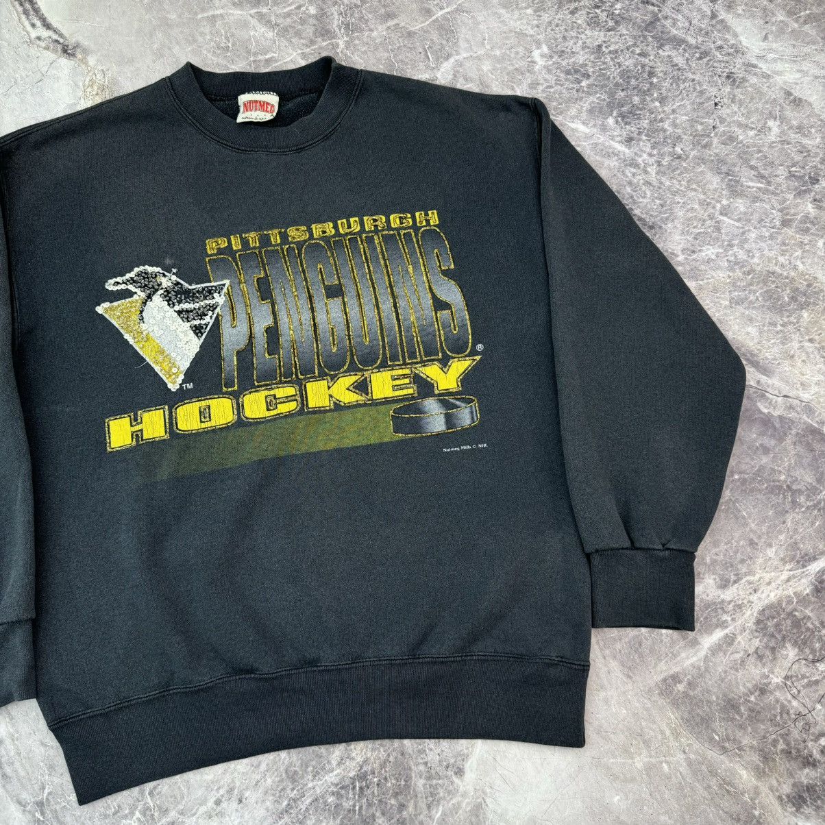 NHL × Nutmeg × Vintage Vintage Pittsburgh Penguins Hockey NHL Streetwear Size US L / EU 52-54 / 3 - 14 Thumbnail