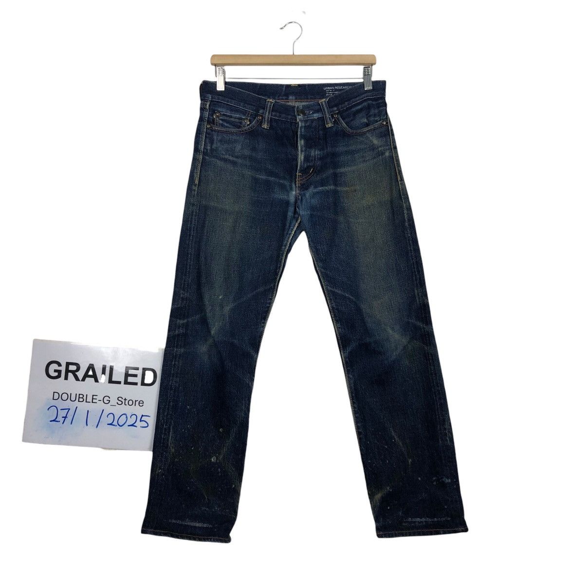 📌Vintage Denim Jeans Urban Research Redline Issey Miyake