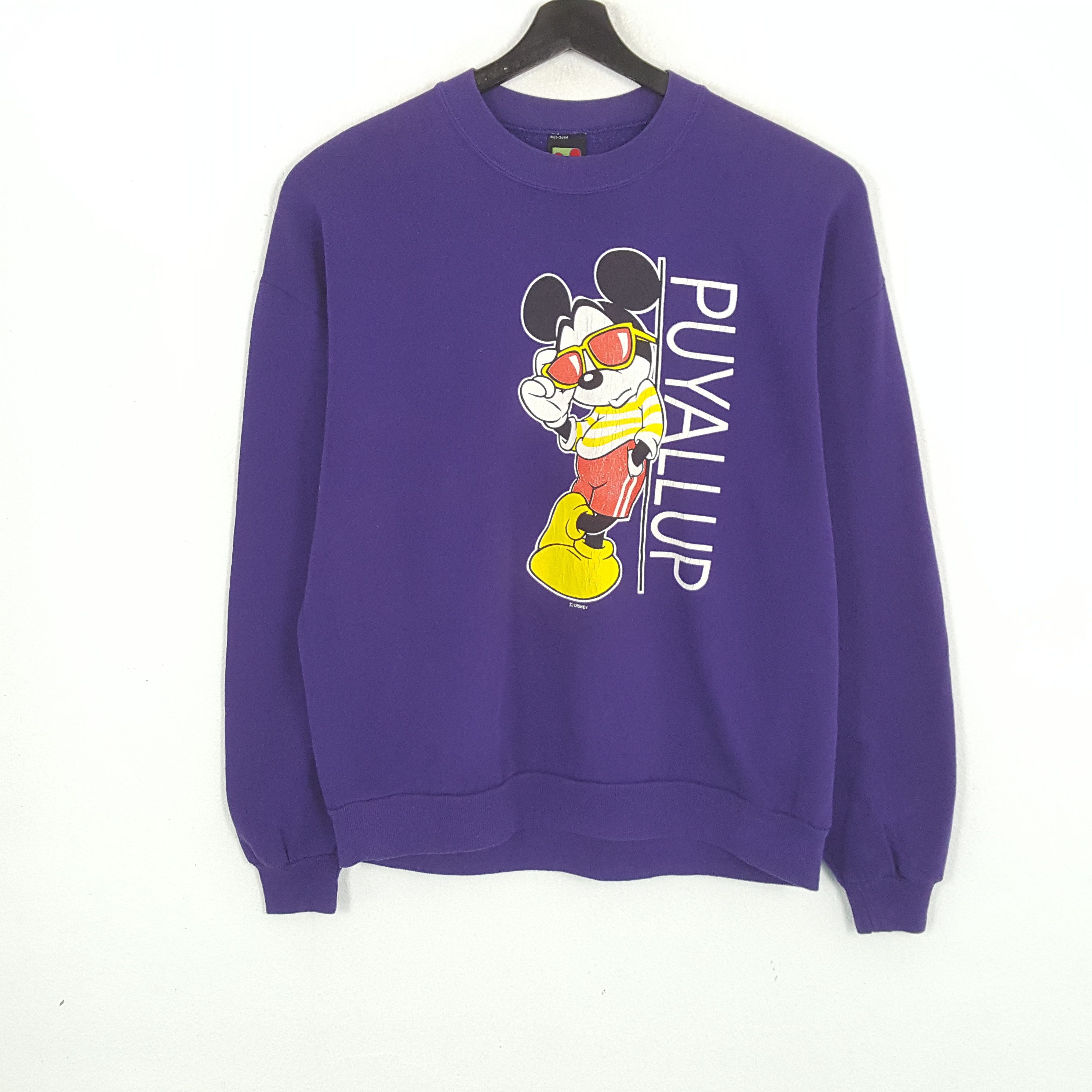 Disney × Mickey Mouse × Vintage MICKEY MOUSE DISNEY Vintage Sweatshirt Size US L / EU 52-54 / 3 - 1 Thumbnail