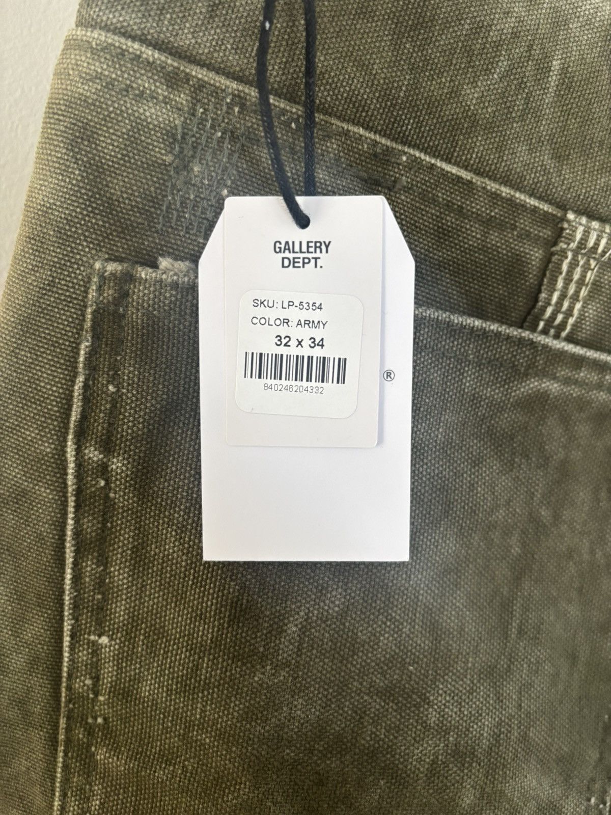 Gallery Dept. Gallery Dept Military Denim Size US 32 / EU 48 - 7 Thumbnail