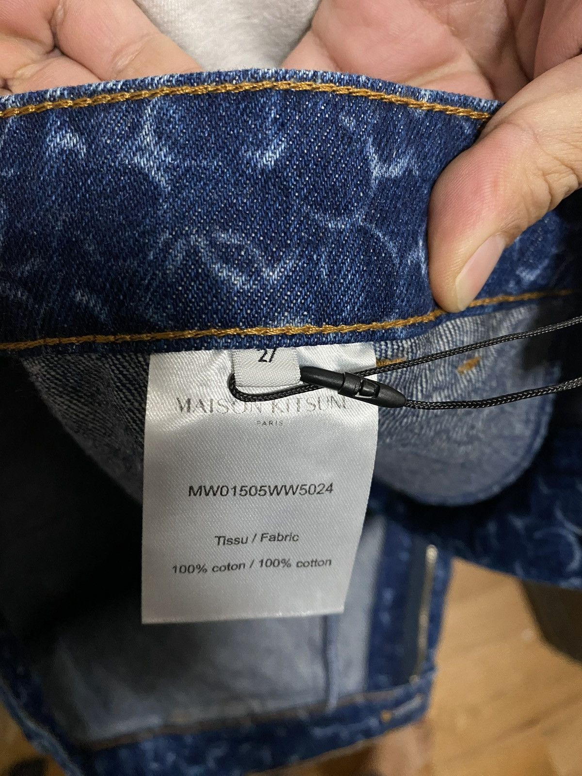 Maison Kitsune Maison Kitsuné Denim Mini Skirt Size 27" / US 4 / IT 40 - 8 Thumbnail