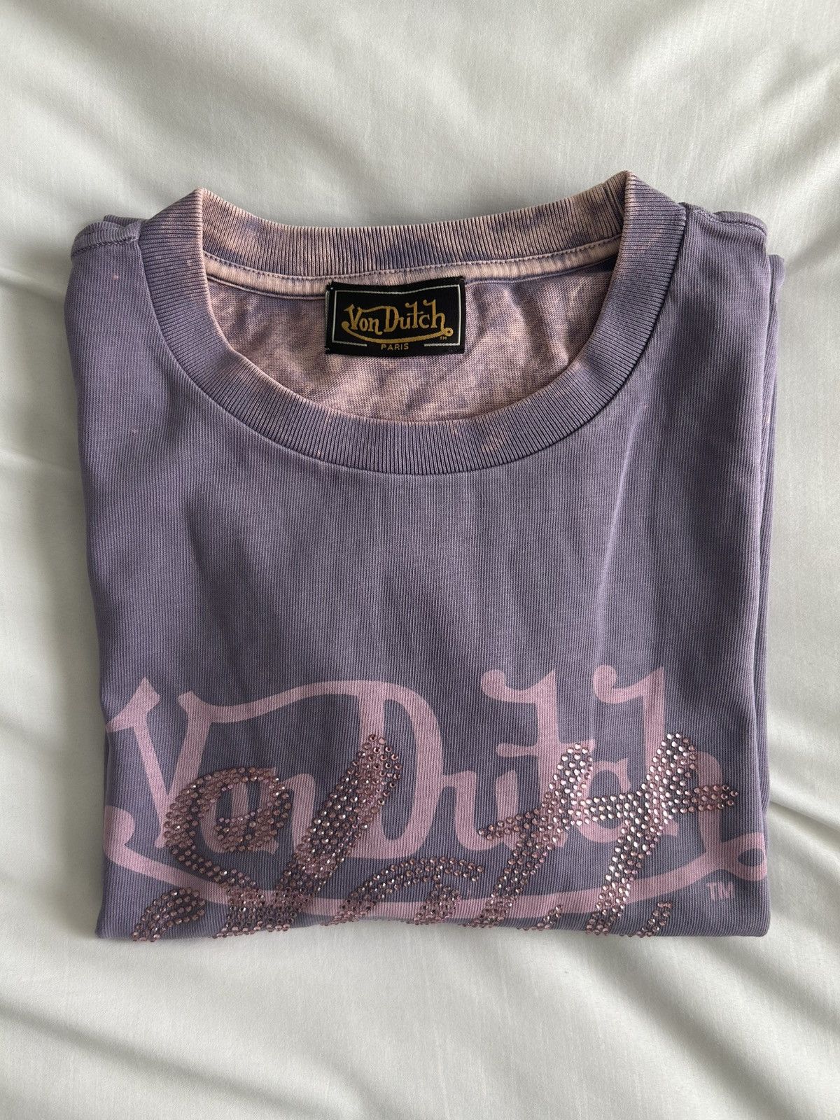 Von Dutch × Young Thug Von Dutch Young Thug Tee Gem USA Single Stitch Bleach Size US L / EU 52-54 / 3 - 1 Thumbnail