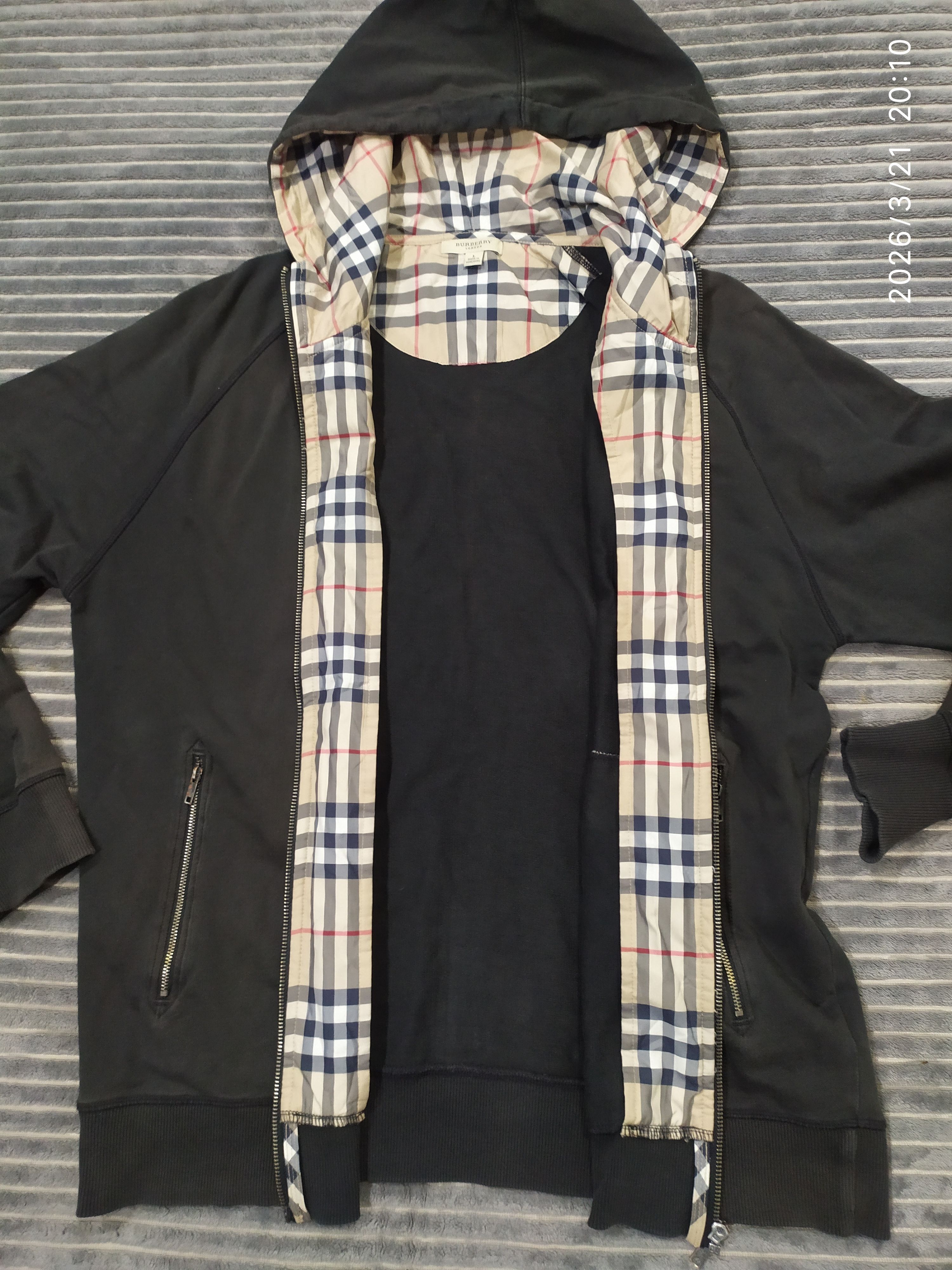 Burberry Burberry london zipper hoodie Size US L / EU 52-54 / 3 - 3 Thumbnail