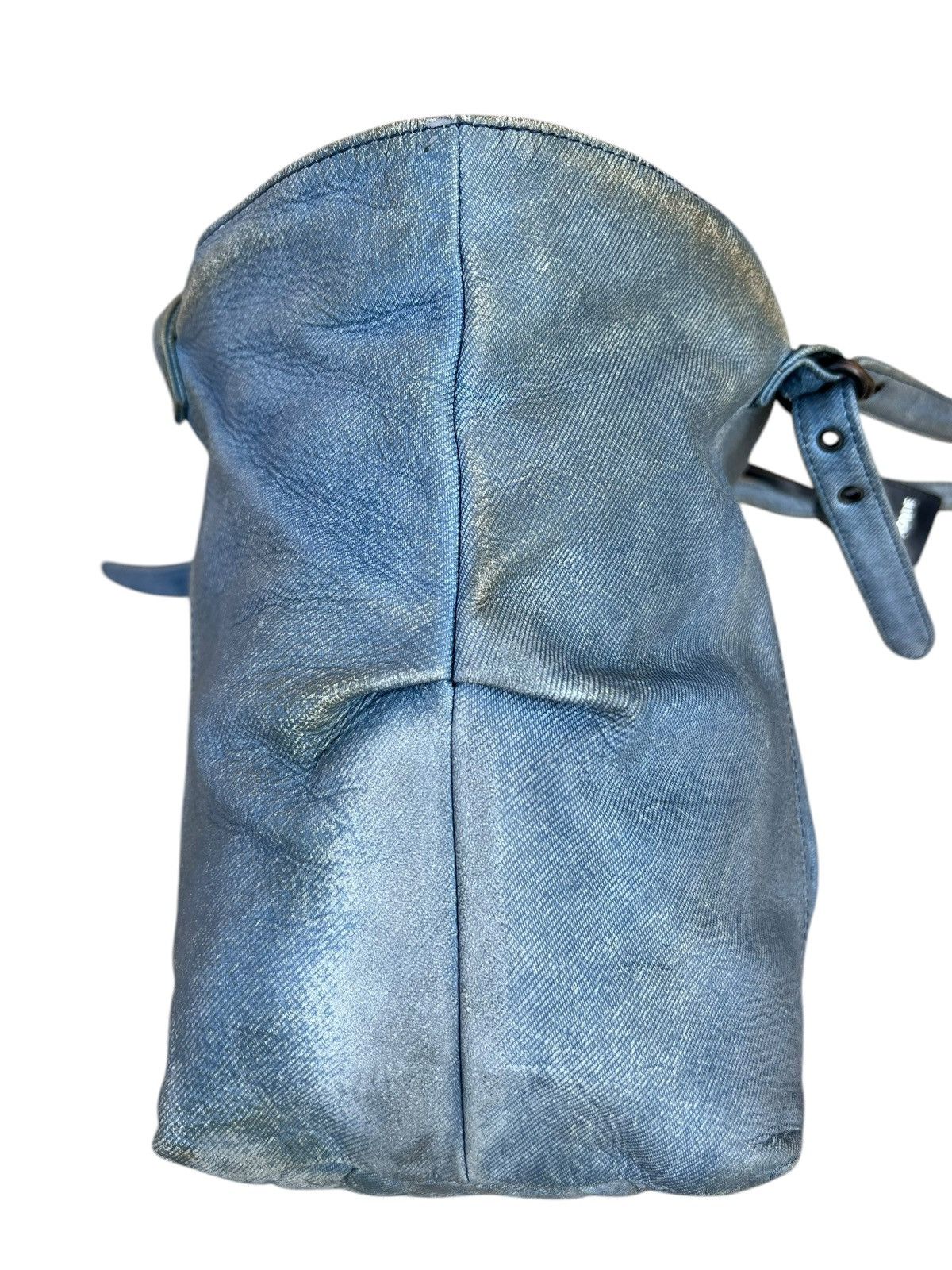 Leather DECADE Japan Distress Dirty Patina Leather Bag Tote Size ONE SIZE - 15 Thumbnail