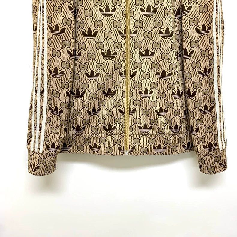 Gucci Gucci Adidas full-print zipper jacket 2502-Nextarrow Size US XL / EU 56 / 4 - 4 Thumbnail