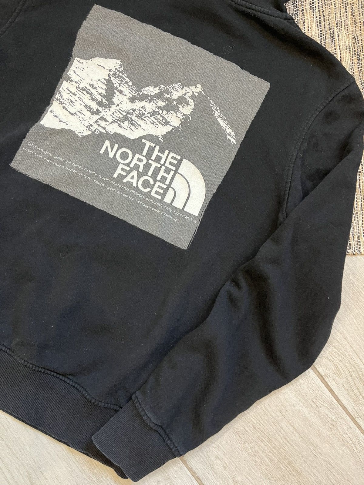 The North Face × Vintage The North Face Hoodie Black Outdoor wear logo minimalistic Size US S / EU 44-46 / 1 - 8 Thumbnail