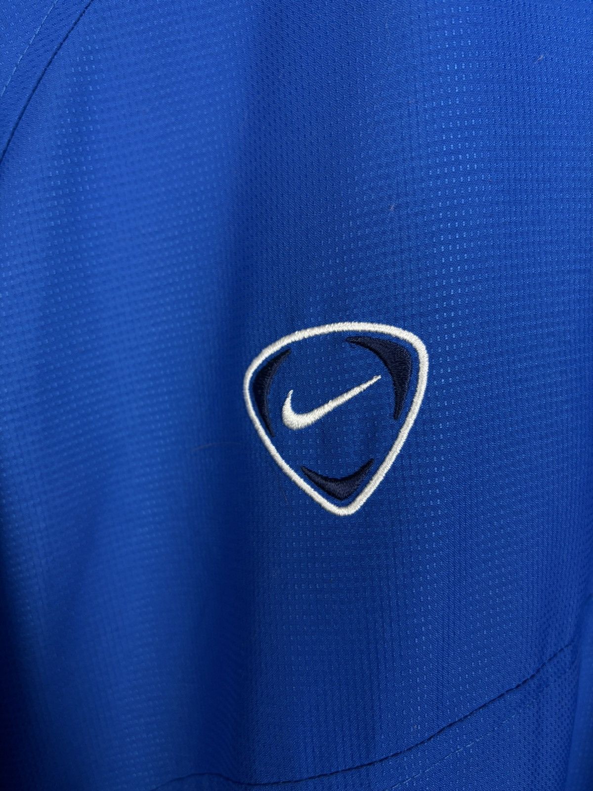Nike 00s Nike PSV Eindhoven Philips Custom Fanwear Jacket Blue Size US XXL / EU 58 / 5 - 4 Thumbnail