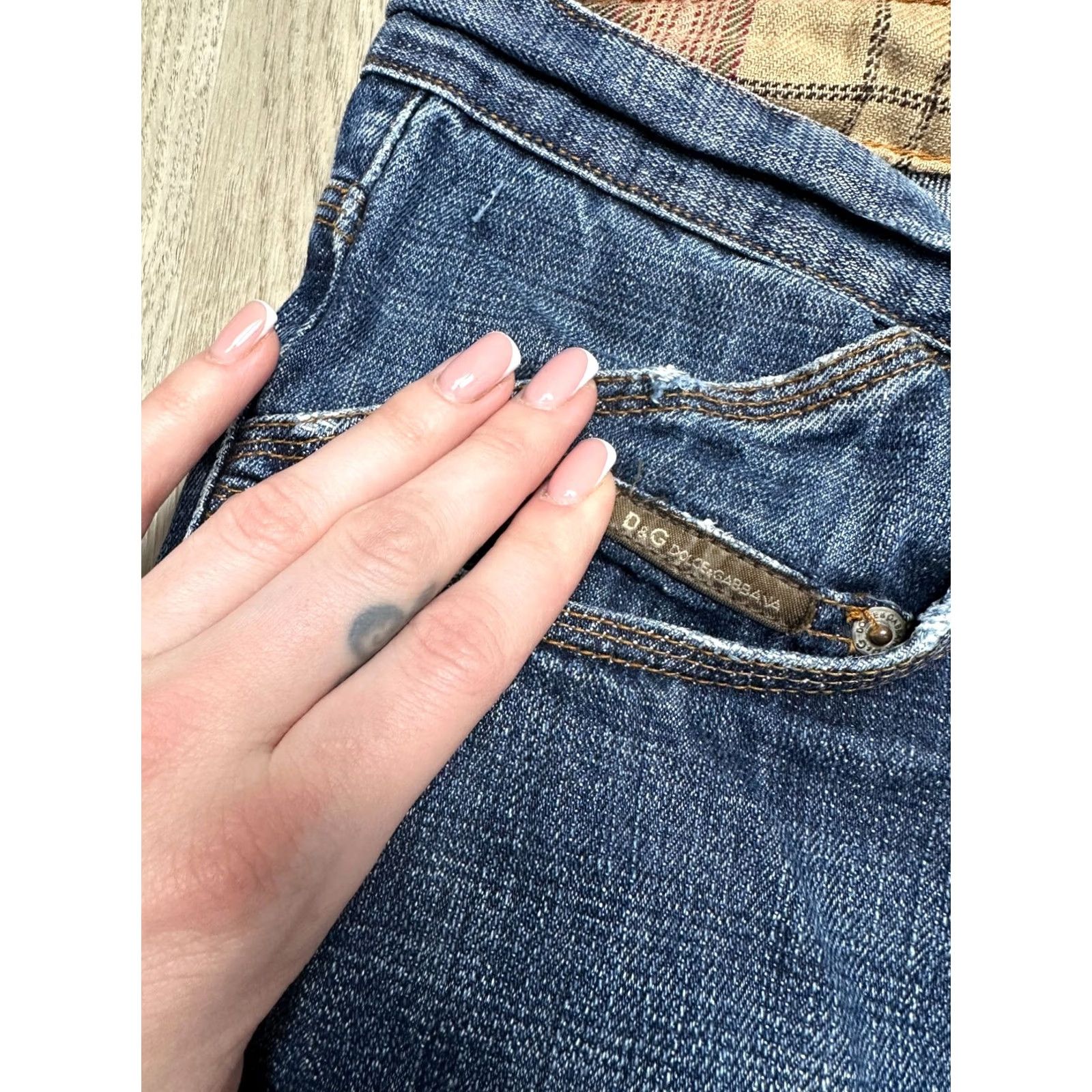 Dolce & Gabbana Dolce & Gabbana Jeans Jeans Size 34 Mens Denim Pants Blue Vintage Regular Silk Pro Text 115 cm Inseam 89 cm Waist 43 cm ￼ Size US 34 / EU 50 - 3 Thumbnail