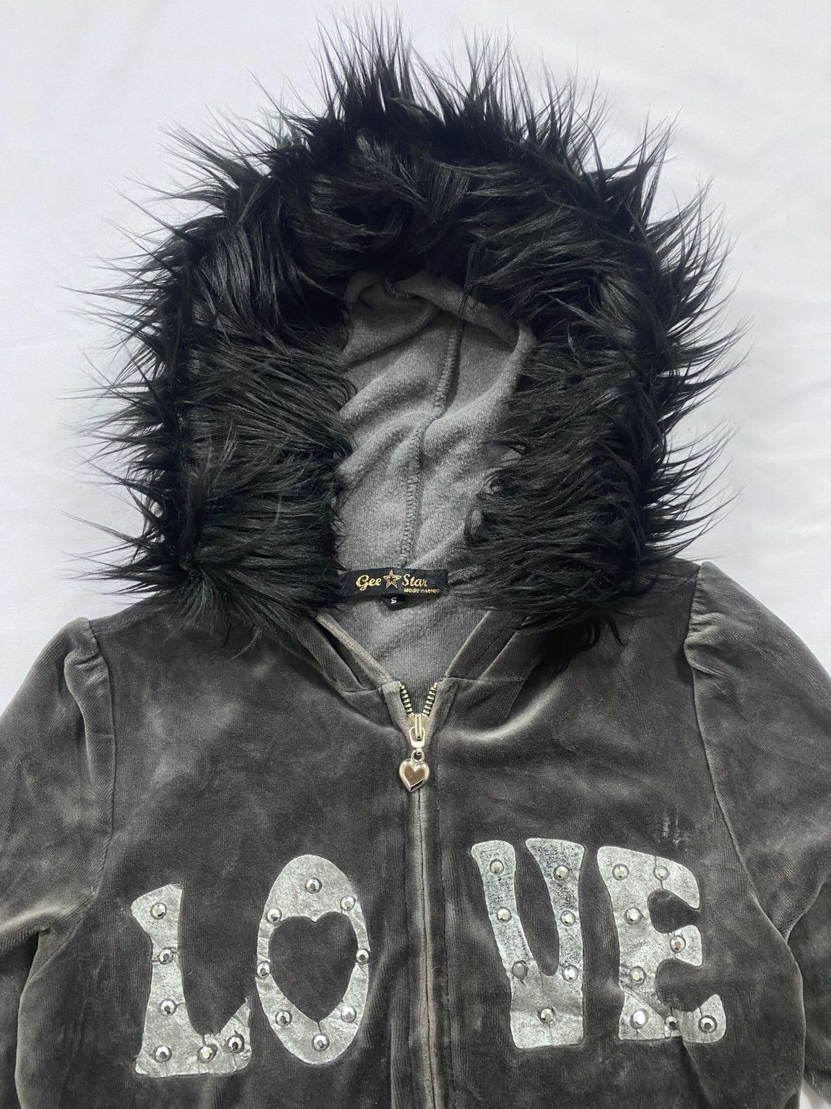 If Six Was Nine Sick Faux Fur velvet zip Hoodie Love Size US S / EU 44-46 / 1 - 6 Thumbnail