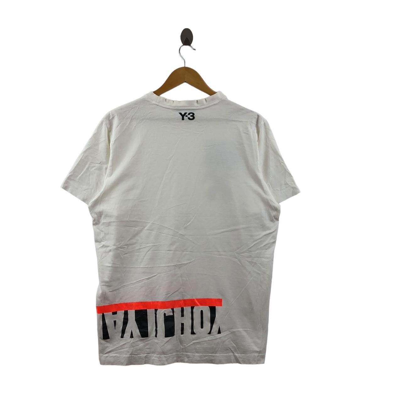Yohji Yamamoto YOHJI YAMAMOTO Y3 x ADIDAS Collaboration Tee Shirt Top Size US L / EU 52-54 / 3 - 2 Thumbnail