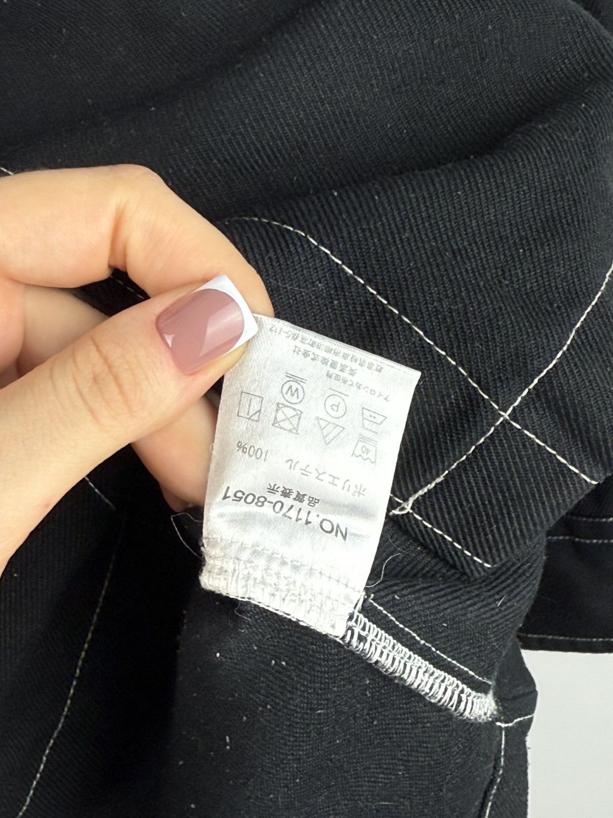 Other Timbre Poste Long Sleeve Japanese Collarless Button Up Shirt Size US L / EU 52-54 / 3 - 12 Thumbnail
