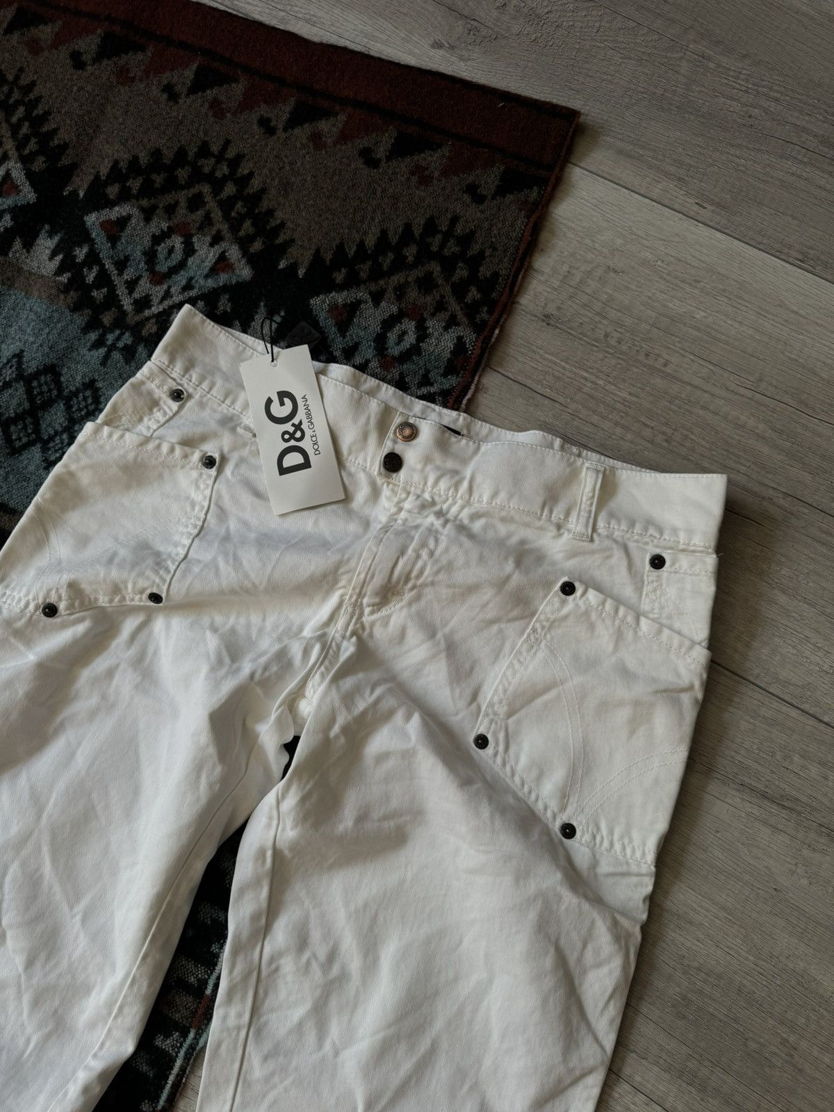 Dolce & Gabbana Dolce & Gabbana Flared Vintage Jeans Size 30" / US 8 / IT 44 - 4 Thumbnail