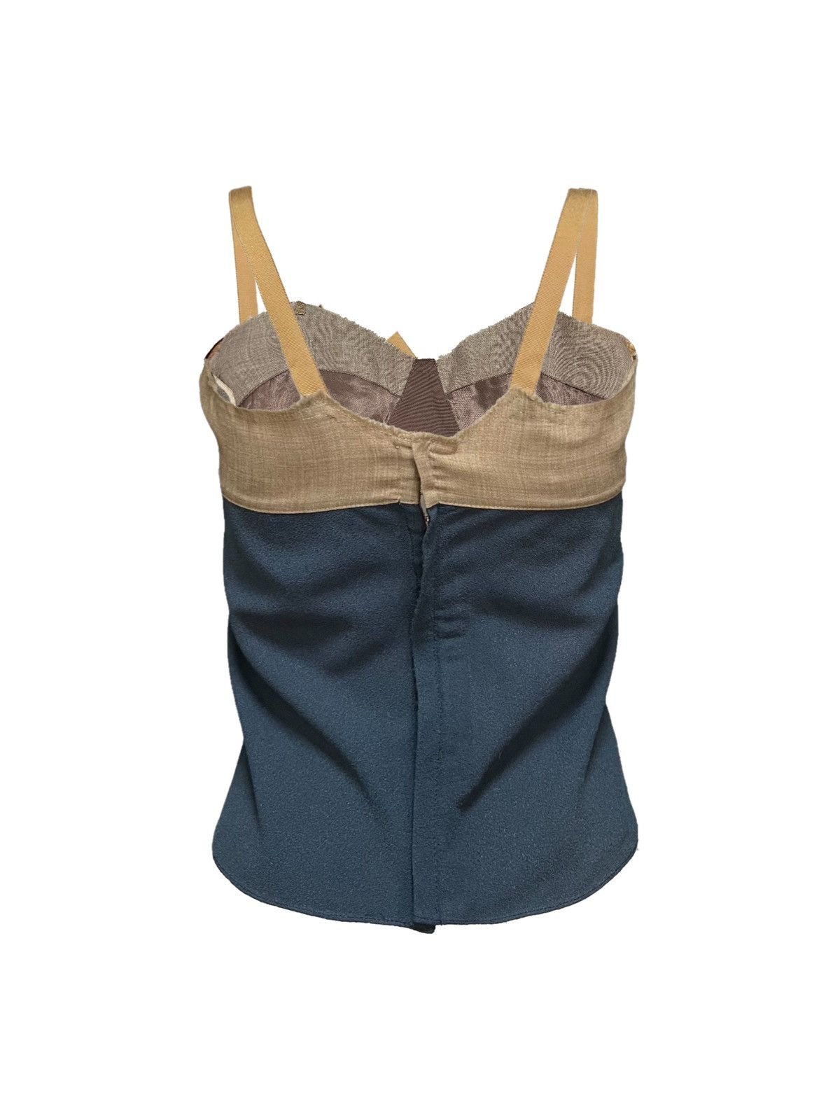 Marni MARNI Fall Winter 2004 Color Block Textured Camisole Top Size S / US 4 / IT 40 - 2 Thumbnail