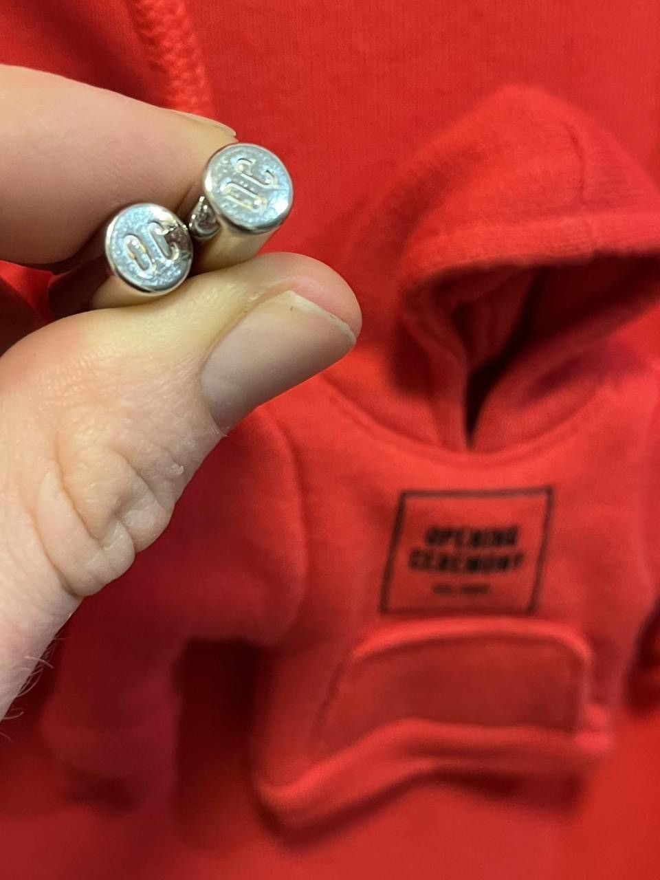 Opening Ceremony Mini Toy Hoodie Pullover Red Oversized Size US M / EU 48-50 / 2 - 4 Thumbnail